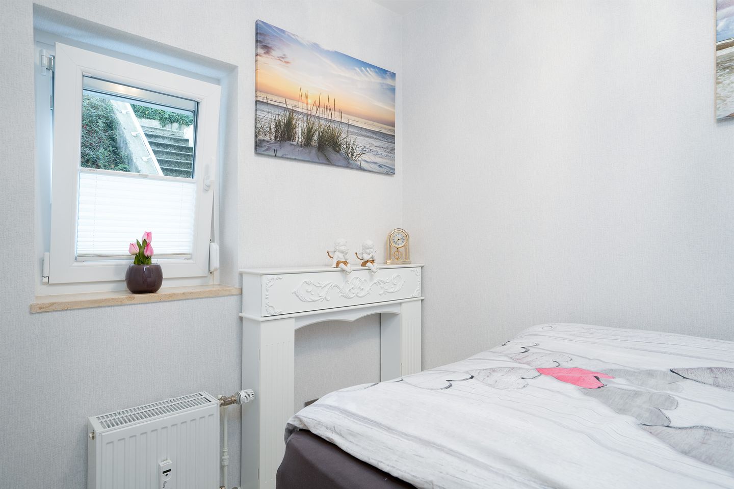 AHW/002 - "Mit Teilseeblick von der Terrasse" Scharbeutz - Schlafzimmer