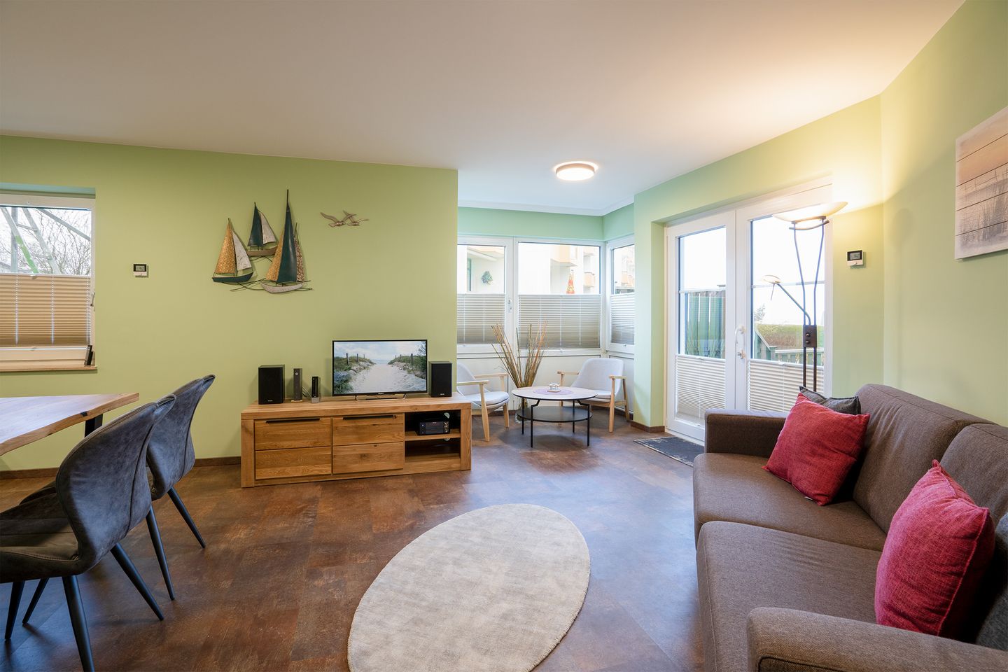 FIS/007 - Seeblick Scharbeutz - Wohnzimmer