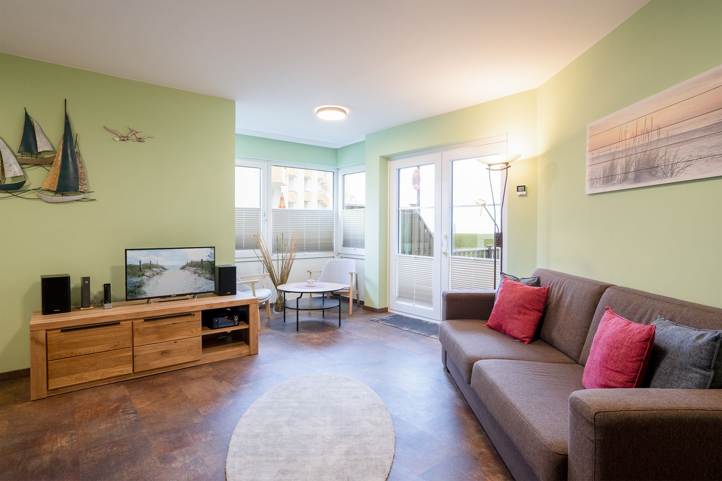 FIS/007 - Seeblick Scharbeutz - Wohnzimmer