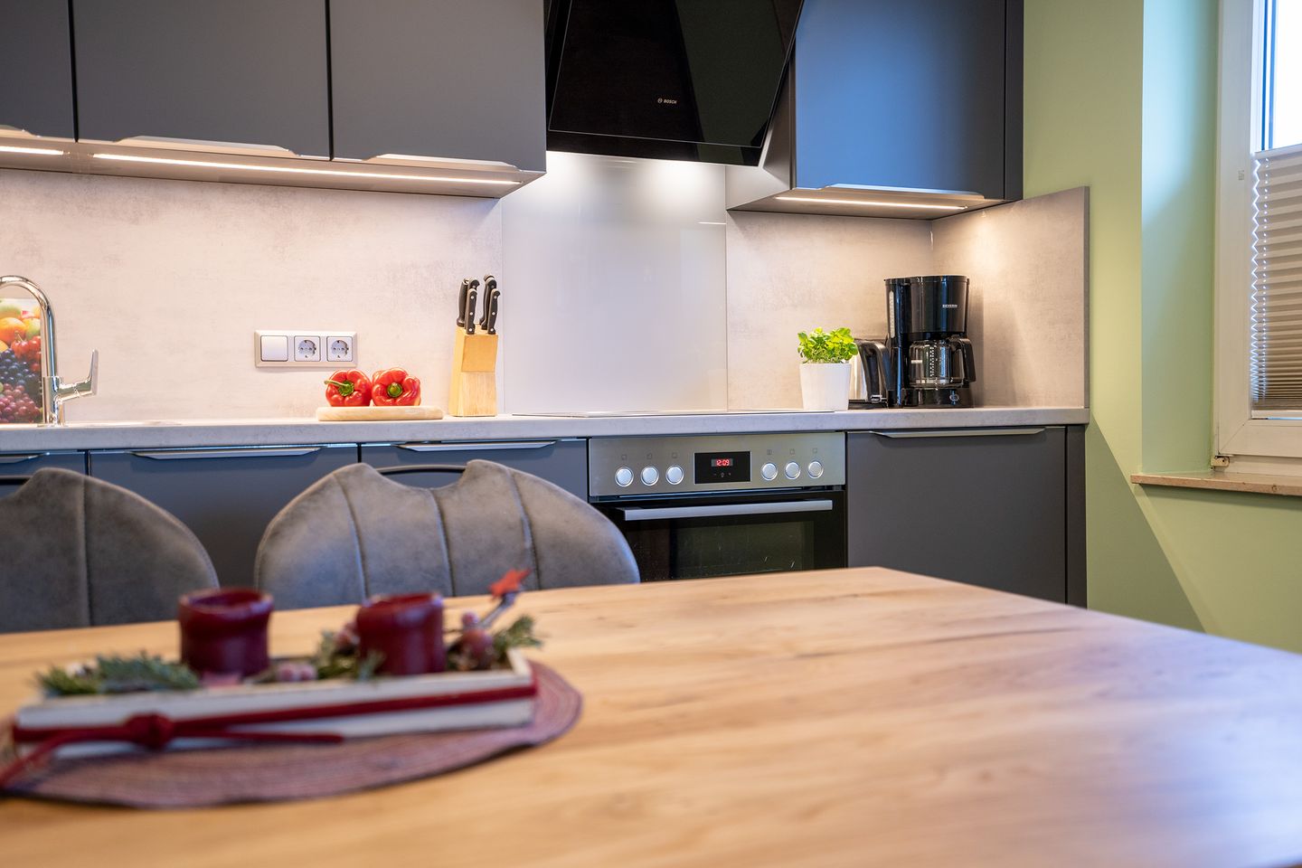 FIS/007 - Seeblick Scharbeutz - Küche / Küchenzeile