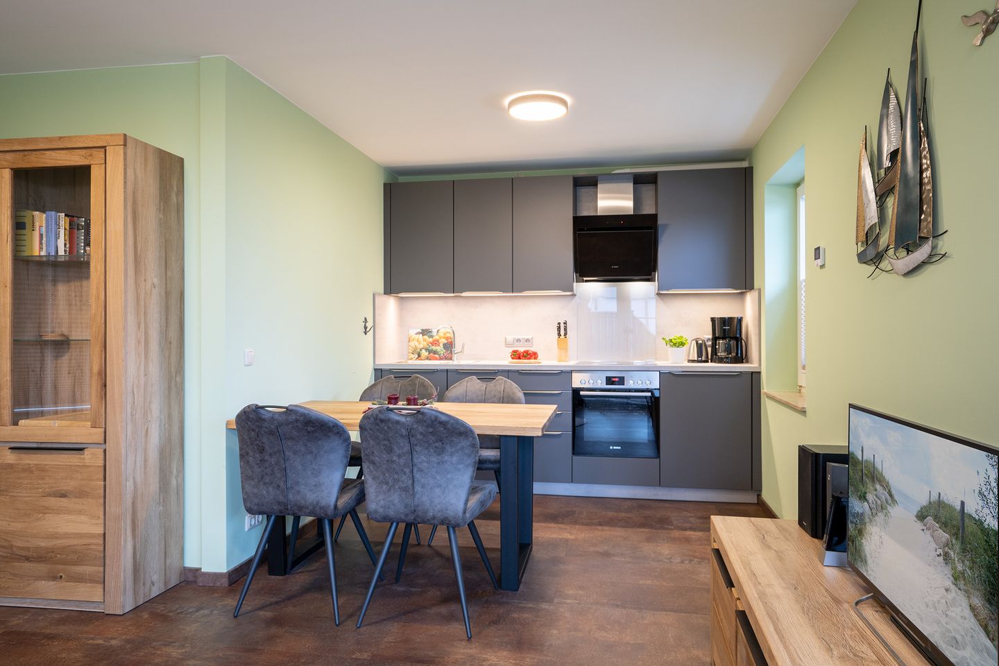 FIS/007 - Seeblick Scharbeutz - Wohnzimmer