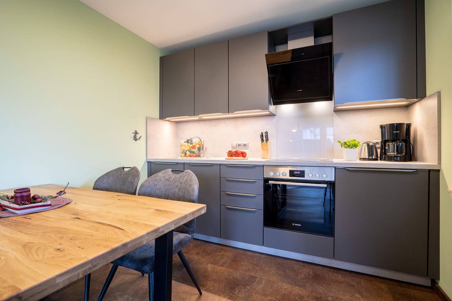 FIS/007 - Seeblick Scharbeutz - Küche / Küchenzeile