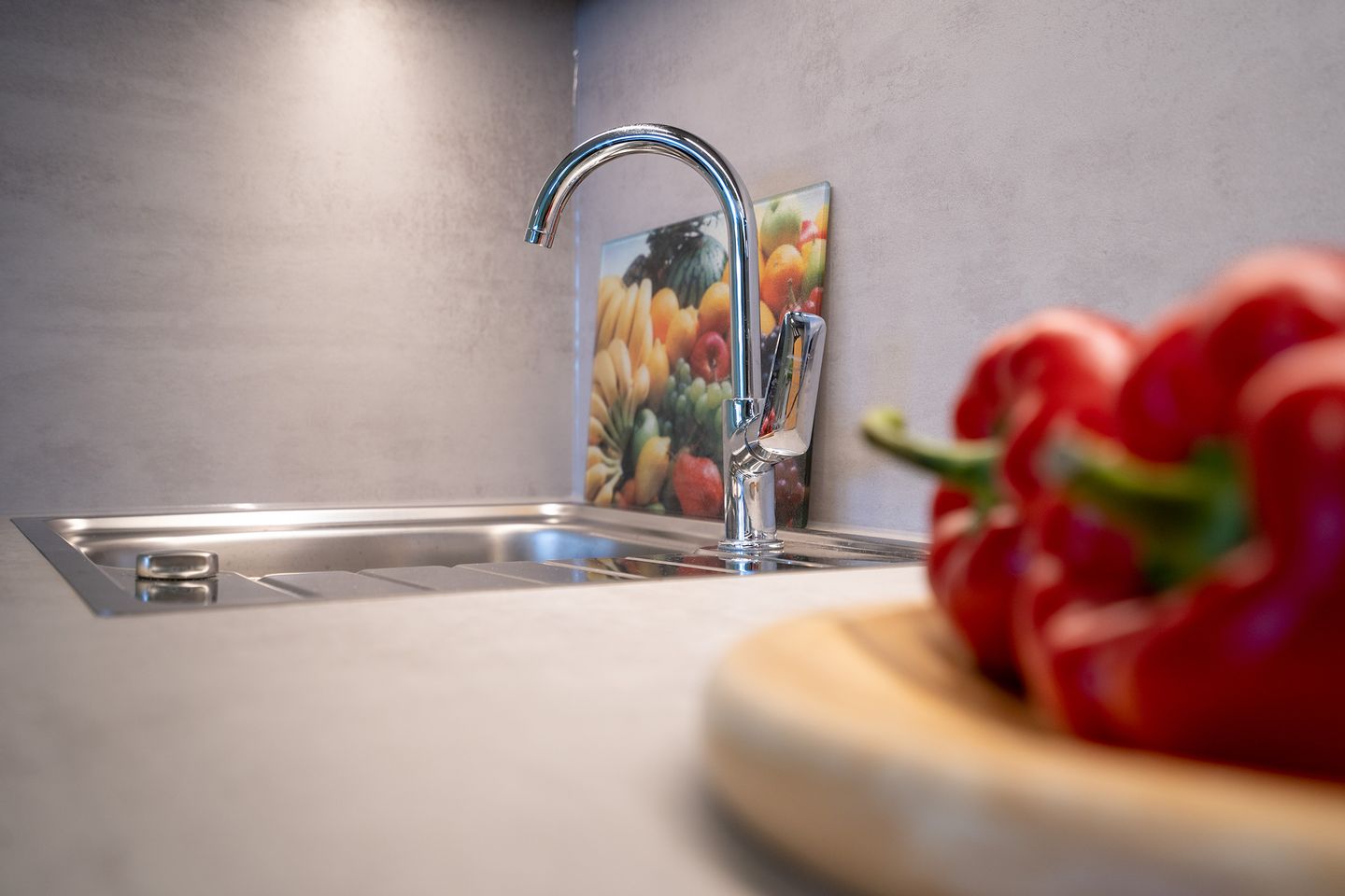 FIS/007 - Seeblick Scharbeutz - Küche / Küchenzeile