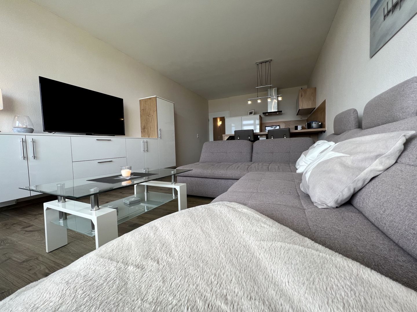 Haus Fischerstrand - Fewo Nordhues Dahme - Wohnzimmer