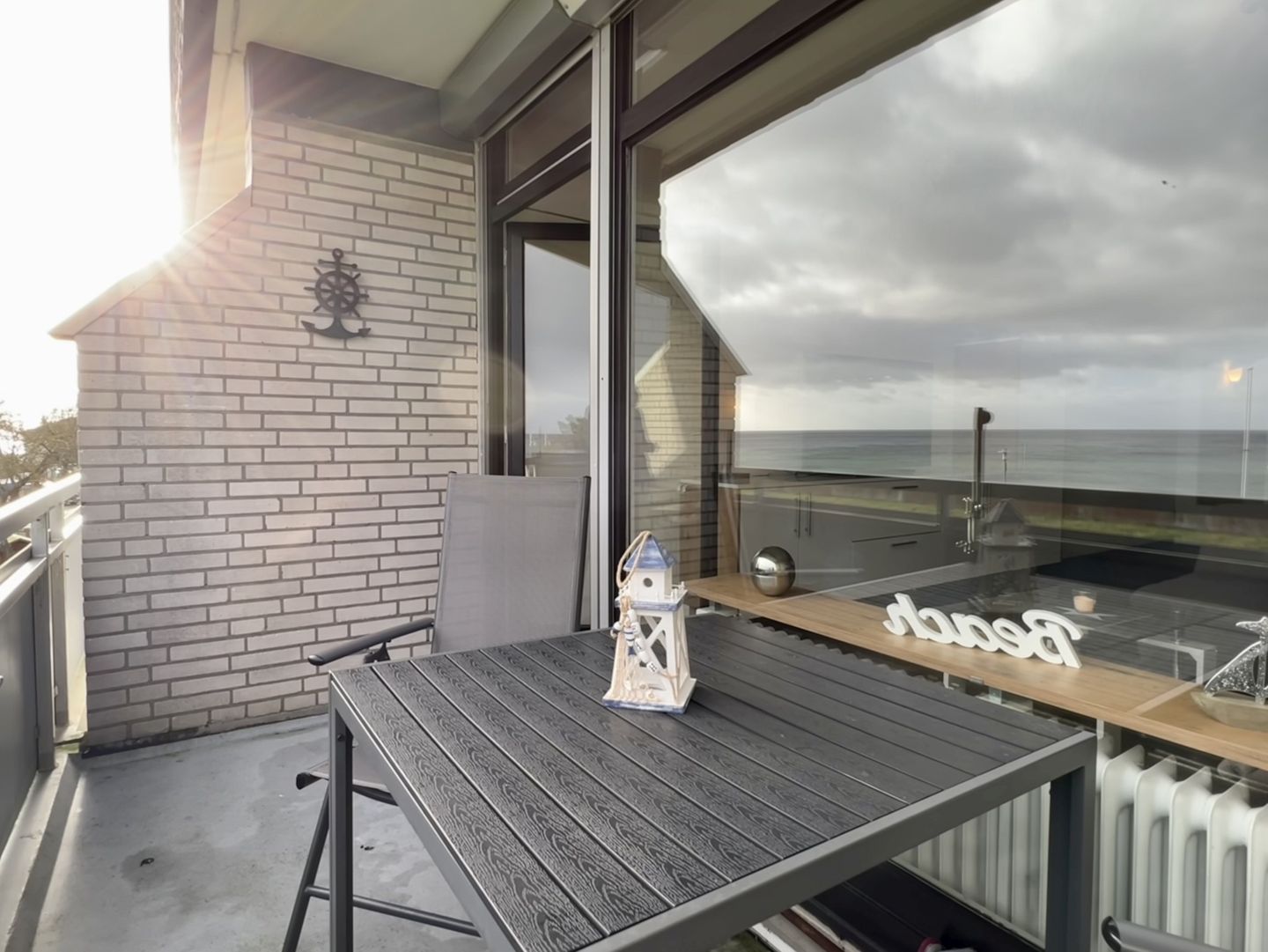 Haus Fischerstrand - Fewo Nordhues Dahme - Balkon