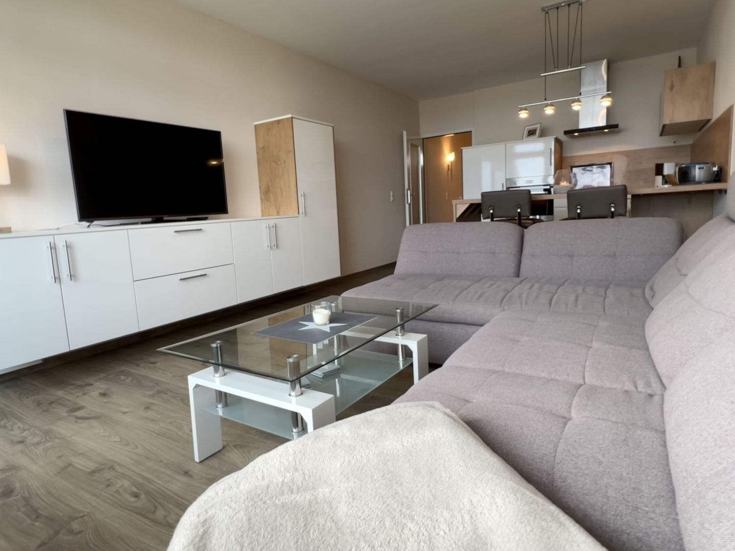 Haus Fischerstrand - Fewo Nordhues Dahme - Wohnzimmer