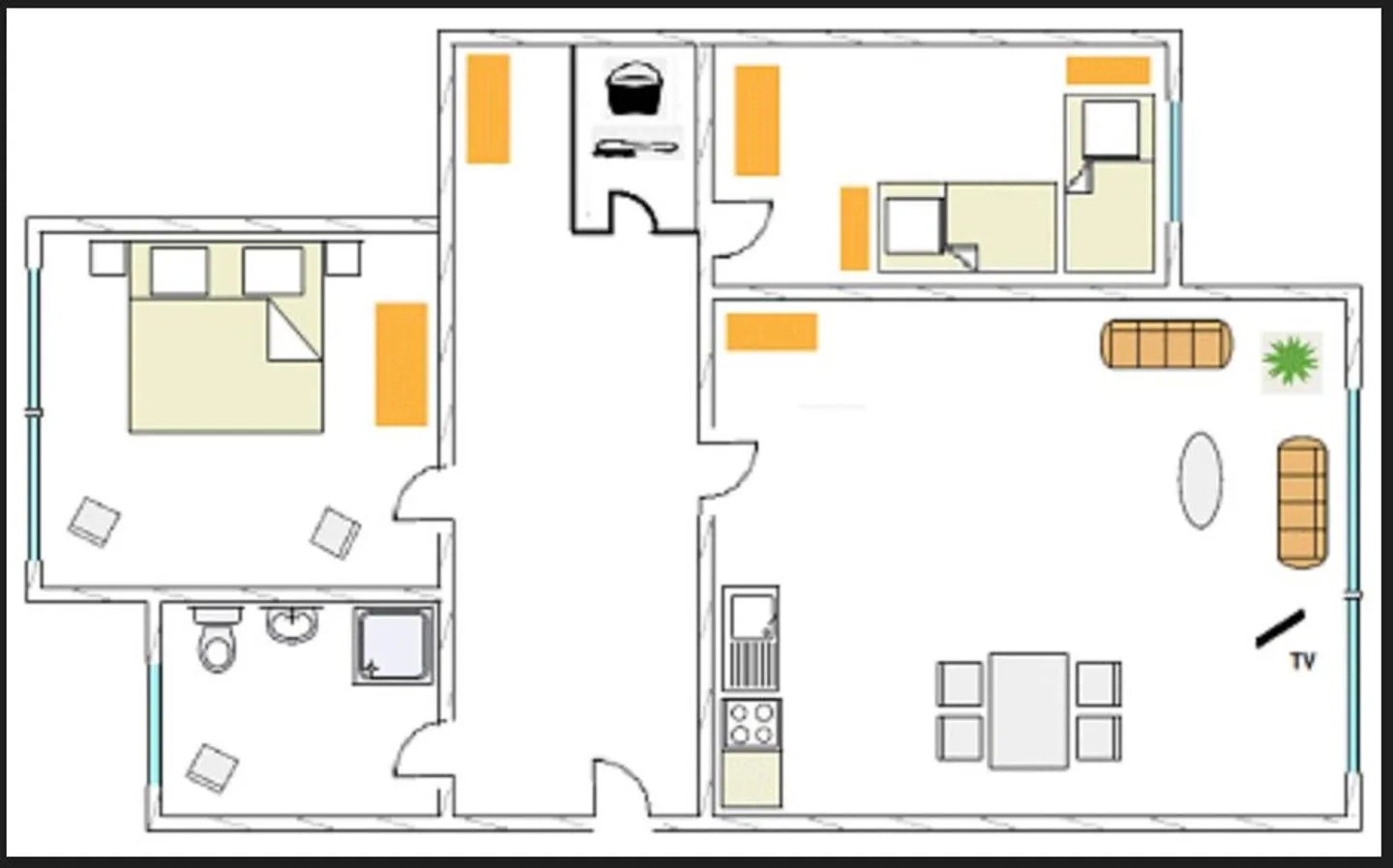 Uhlenkamp Appartement -U3- im UHLENKAMP  -