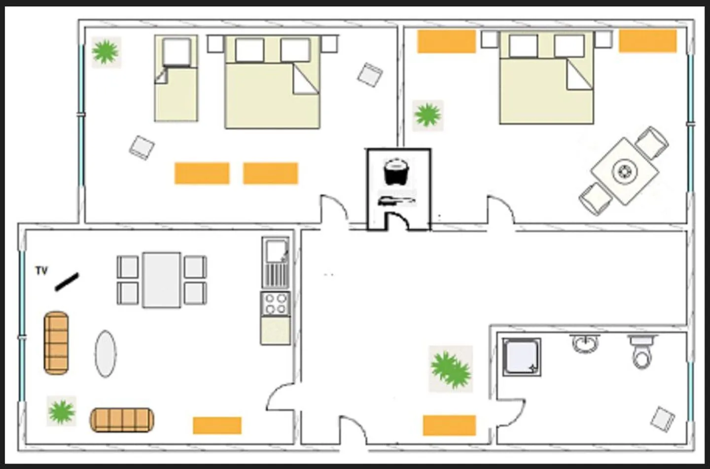 Uhlenkamp Appartement -U4- im UHLENKAMP  -