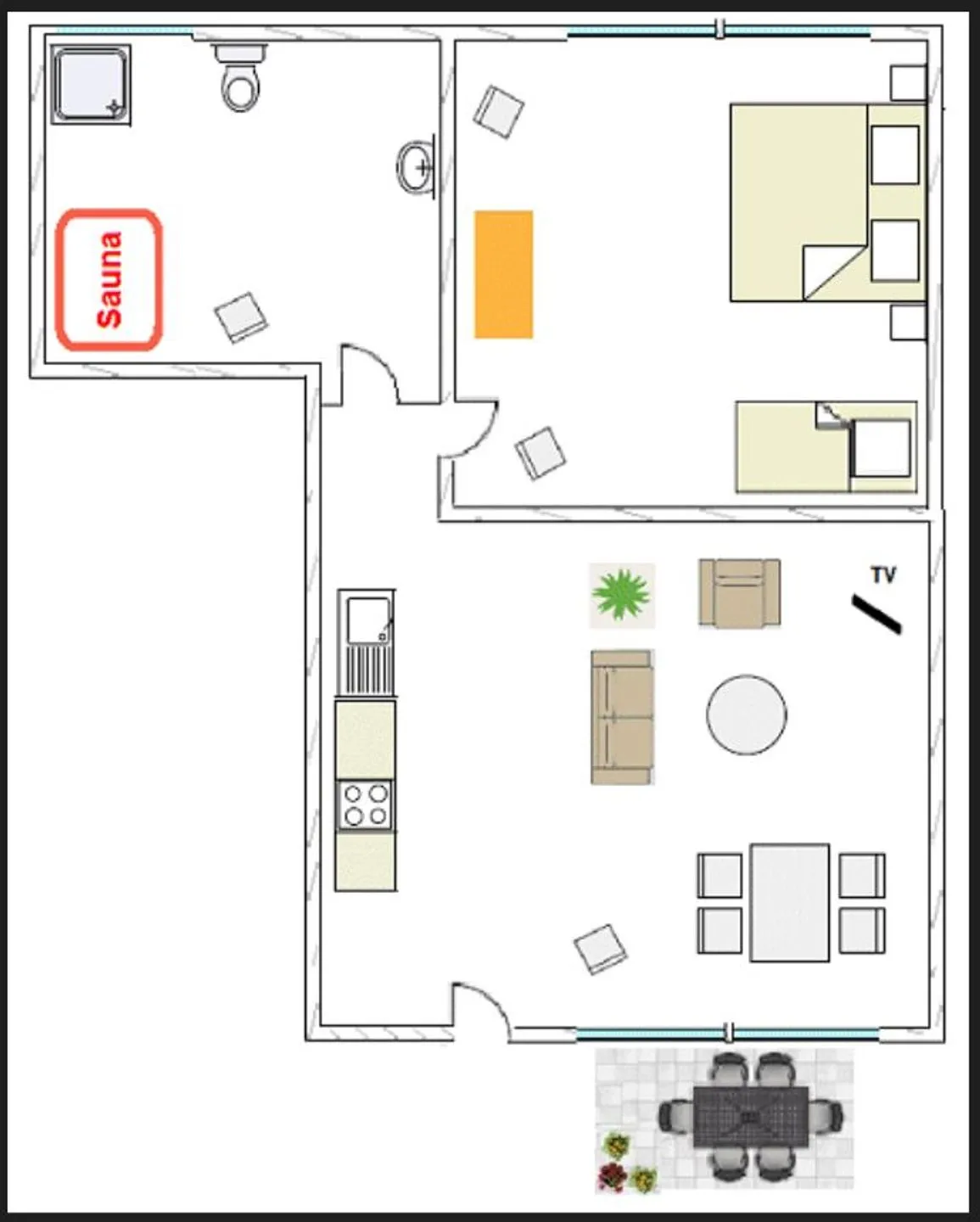 Uhlenkamp Appartement -5- im UHLENKAMP  -