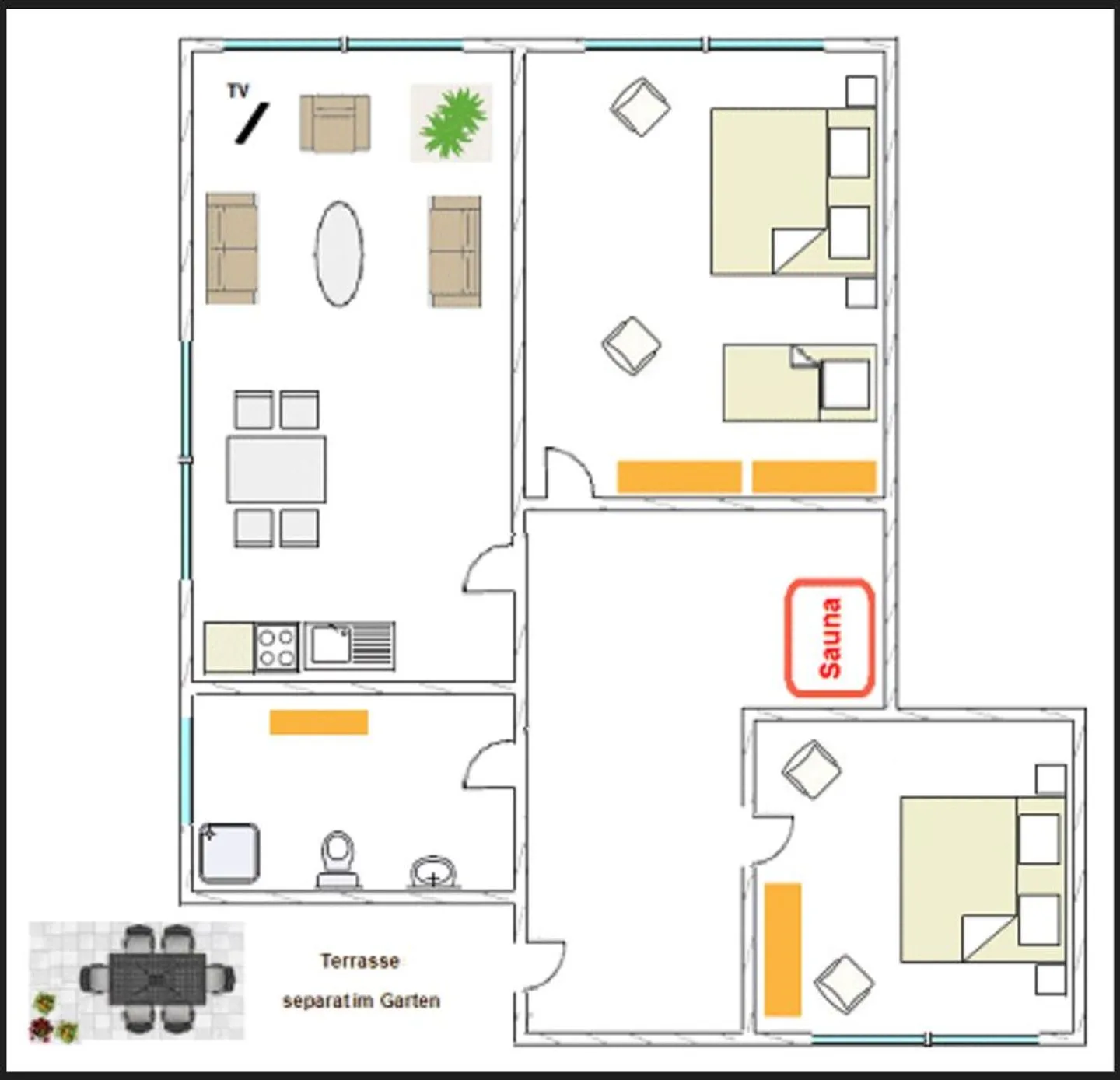 Uhlenkamp Appartement -9- im UHLENKAMP  -