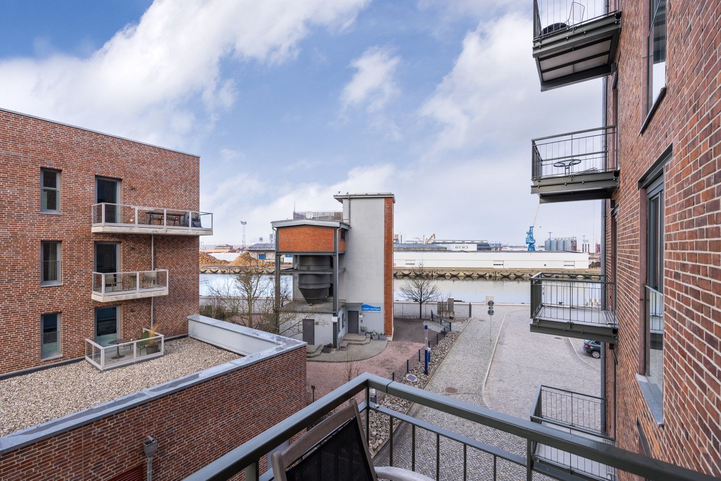 Ohlerich Speicher Ohlerich Speicher 2-13 Wismar - Ausblick vom Balkon