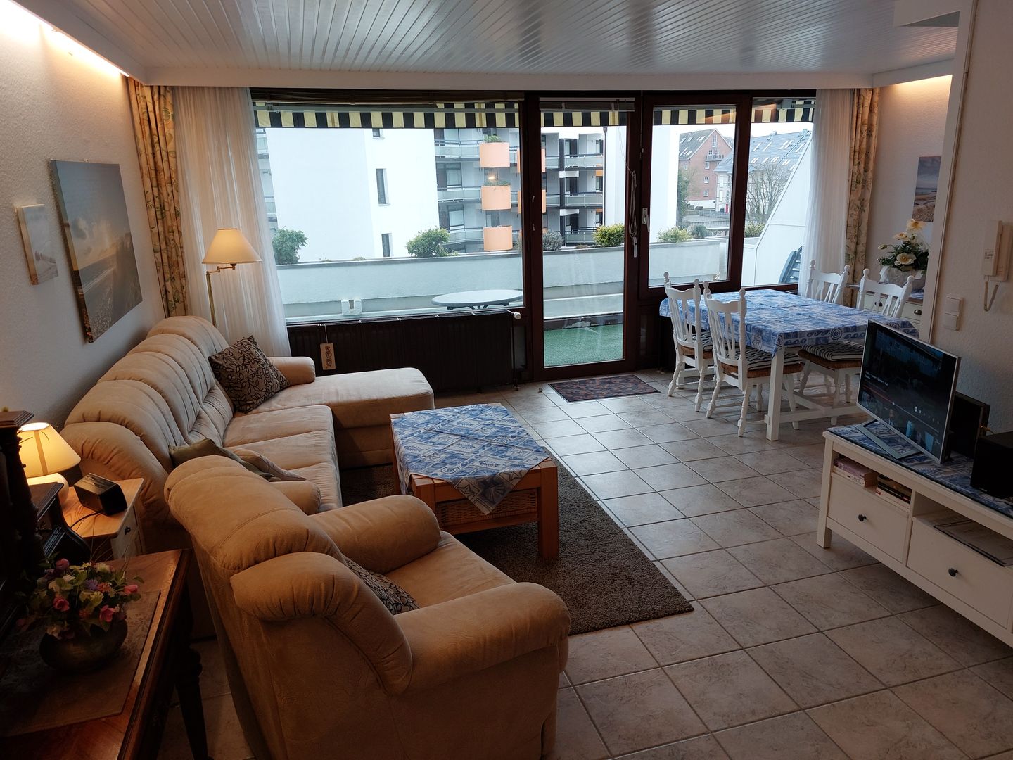 TER/304 - Terrassenhuegel -Teilseeblick Scharbeutz - Wohnzimmer