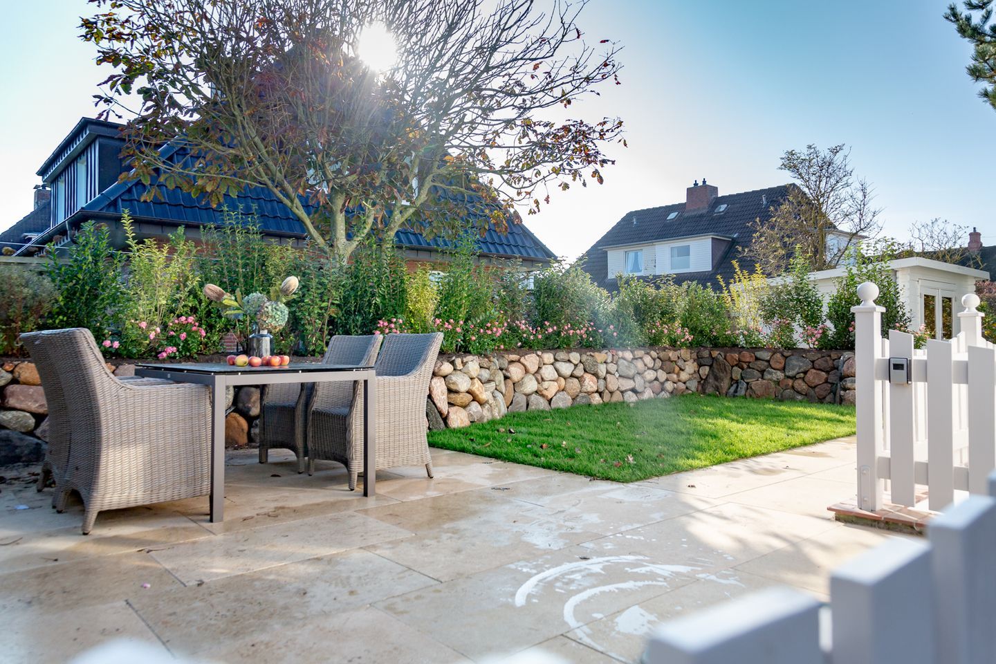  Haus Gordon Wenningstedt - Terrasse