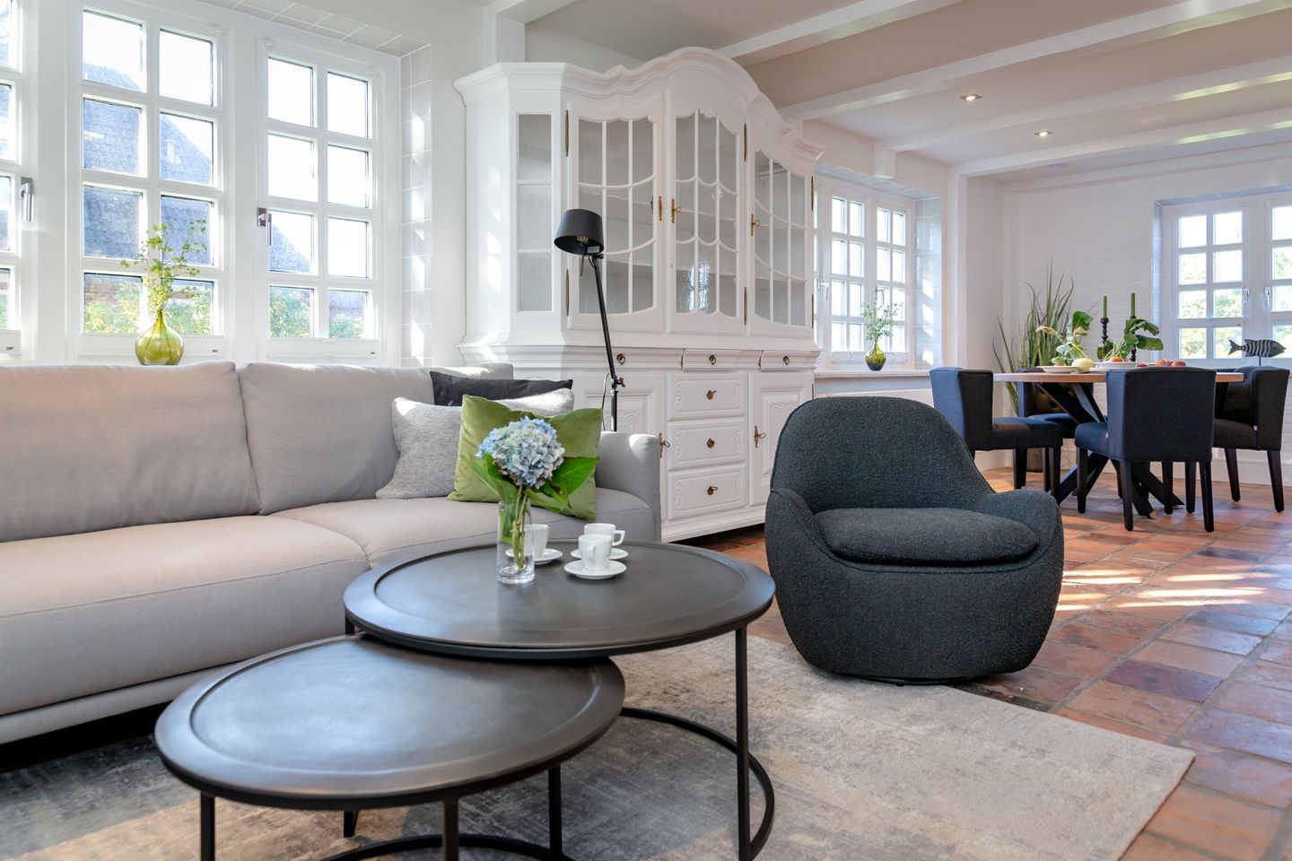  Haus Gordon Wenningstedt - Wohnzimmer