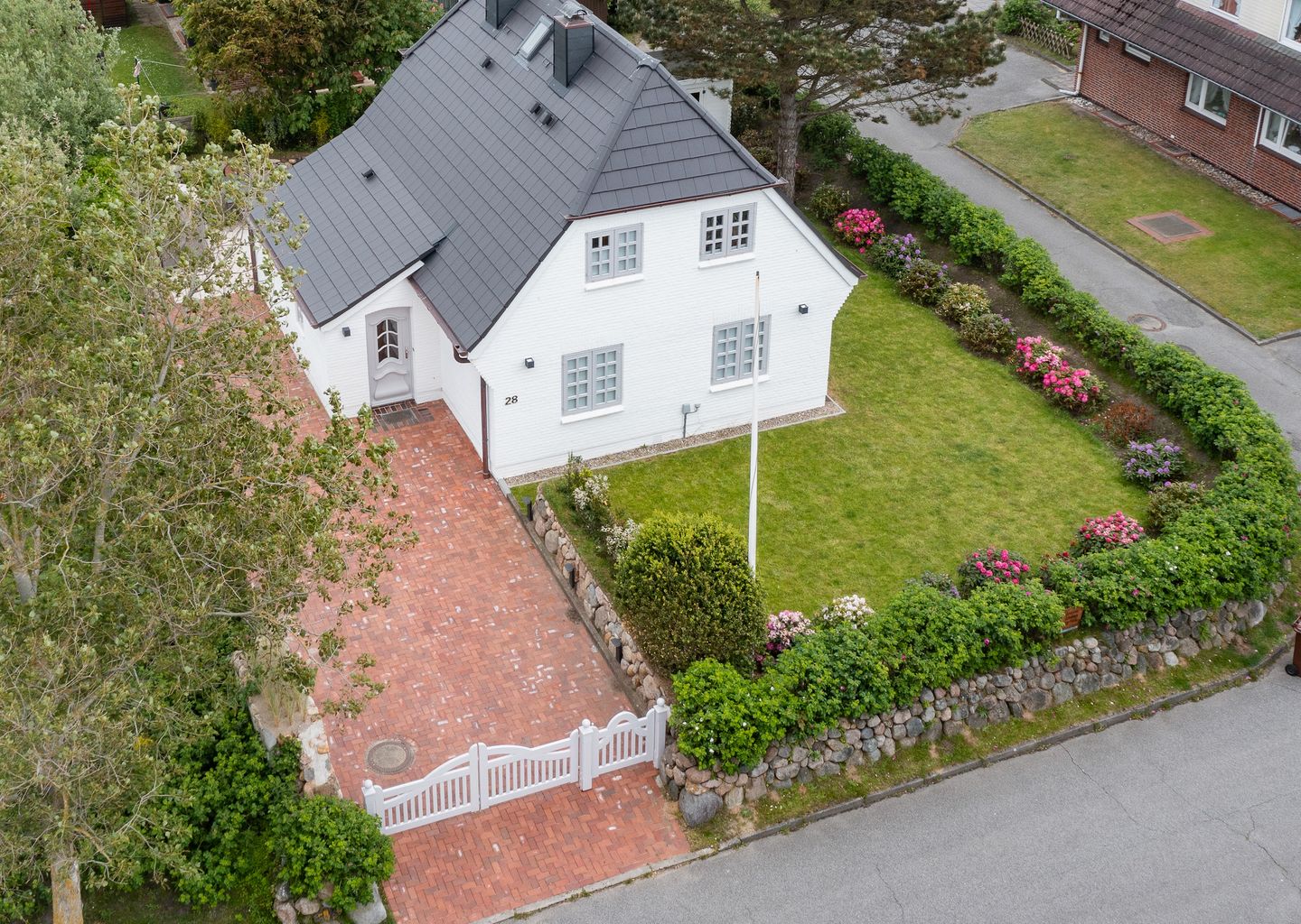  Haus Gordon Wenningstedt - Vogelperspektive