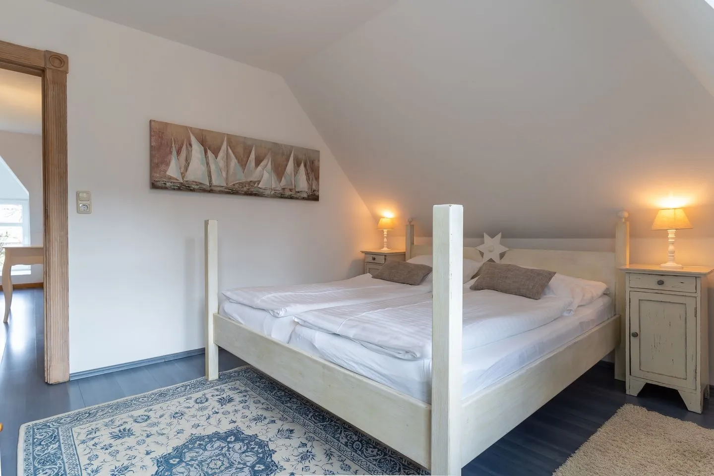 Haubarg Reetdachhaus Lüttje Haubarg SPO Dorf - 