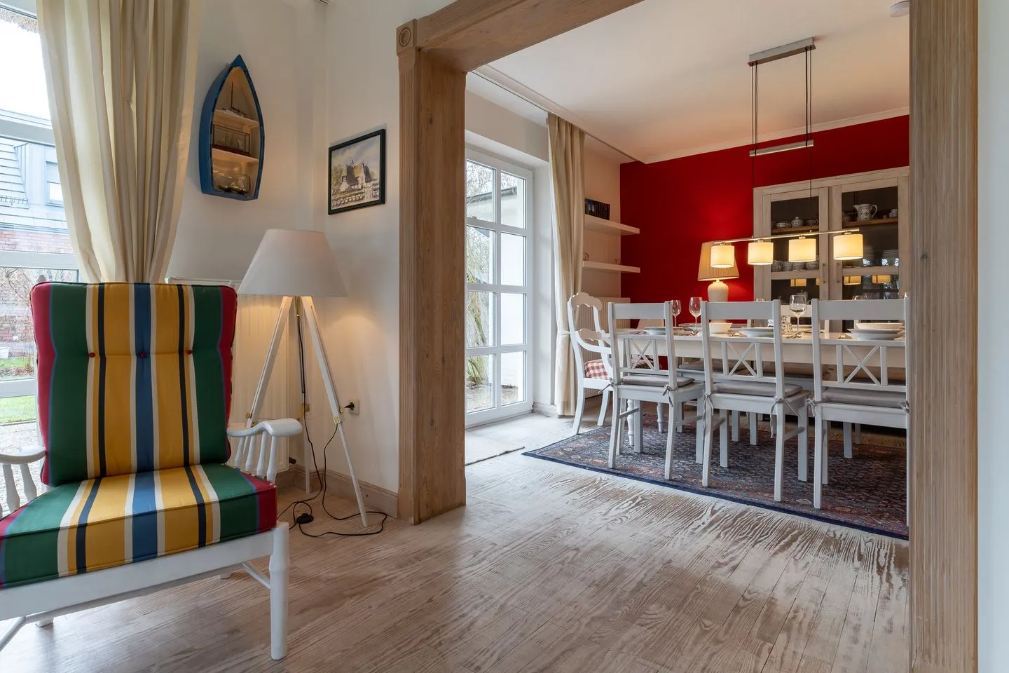 Haubarg Reetdachhaus Lüttje Haubarg SPO Dorf - 