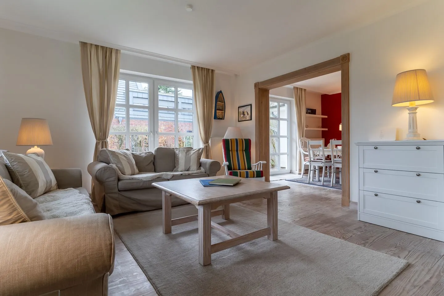 Haubarg Reetdachhaus Lüttje Haubarg SPO Dorf - 