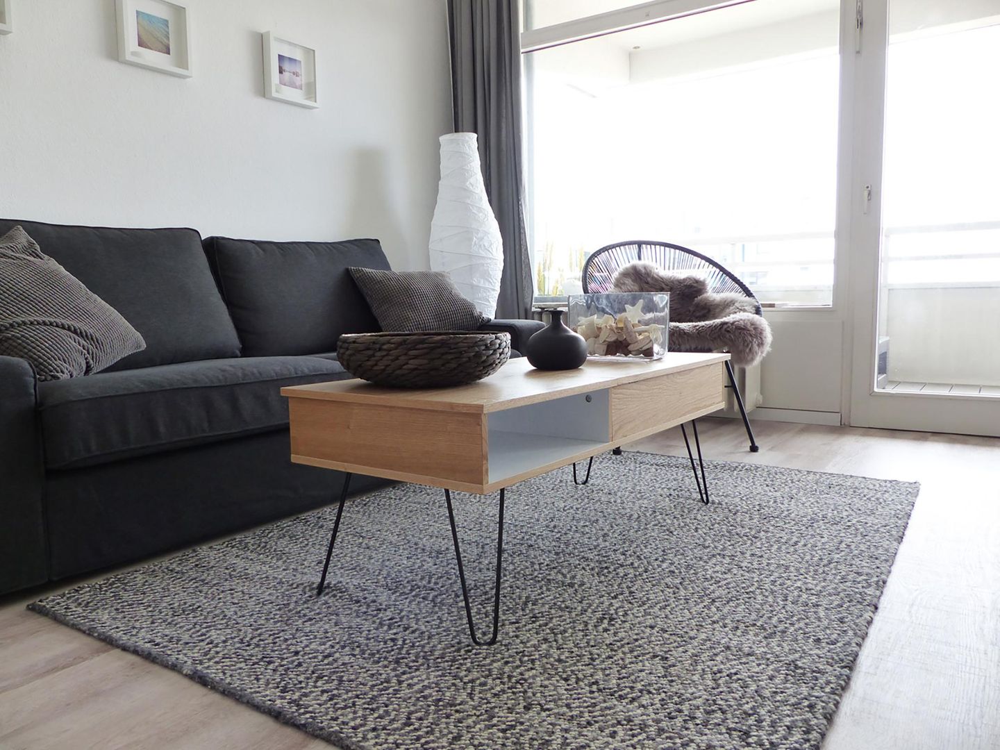 Kaiserhof Apartment 550, Typ J  - Wohnzimmer