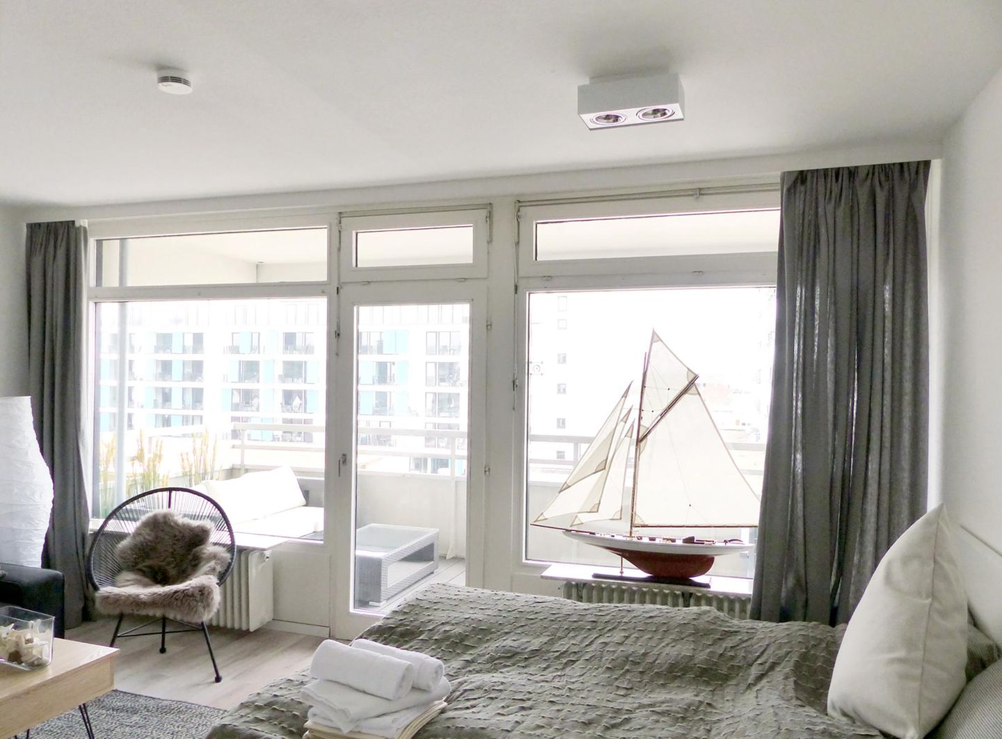 Kaiserhof Apartment 550, Typ J  - Wohnzimmer