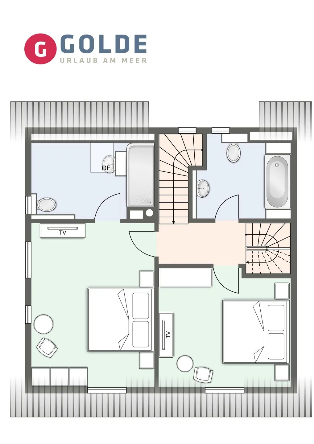 Ferienhaus Sommerhus Ferienhaus Sommerhus SPO Ording - Grundriss