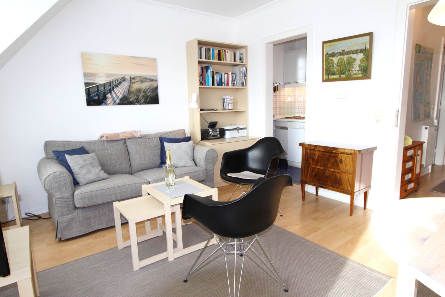  Dünenstraße 33B, OG rechts Wenningstedt - Wohnzimmer