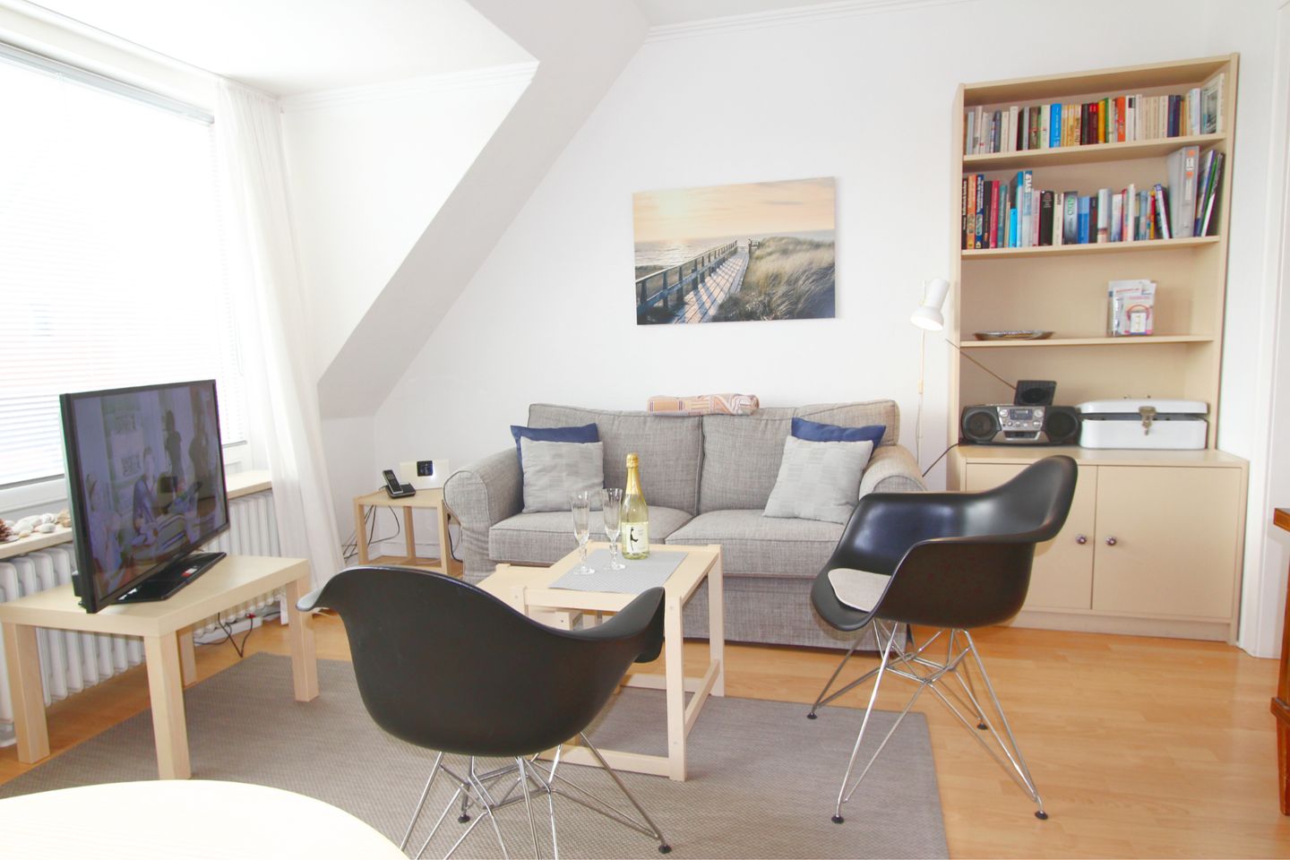  Dünenstraße 33B, OG rechts Wenningstedt - Wohnzimmer