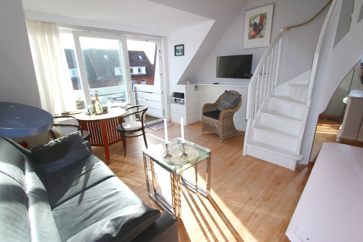 Seestrasse 6 C, App. 20 Wenningstedt - Wohnzimmer