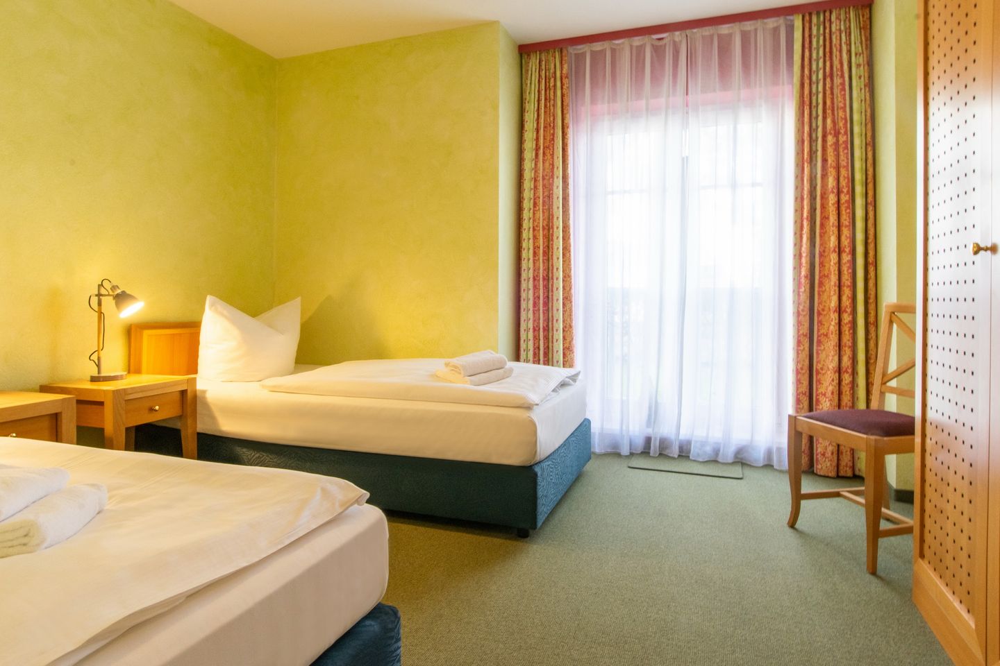 Inselstrand Inselstrand 102 Usedom - Schlafzimmer mit zwei Einzelbetten