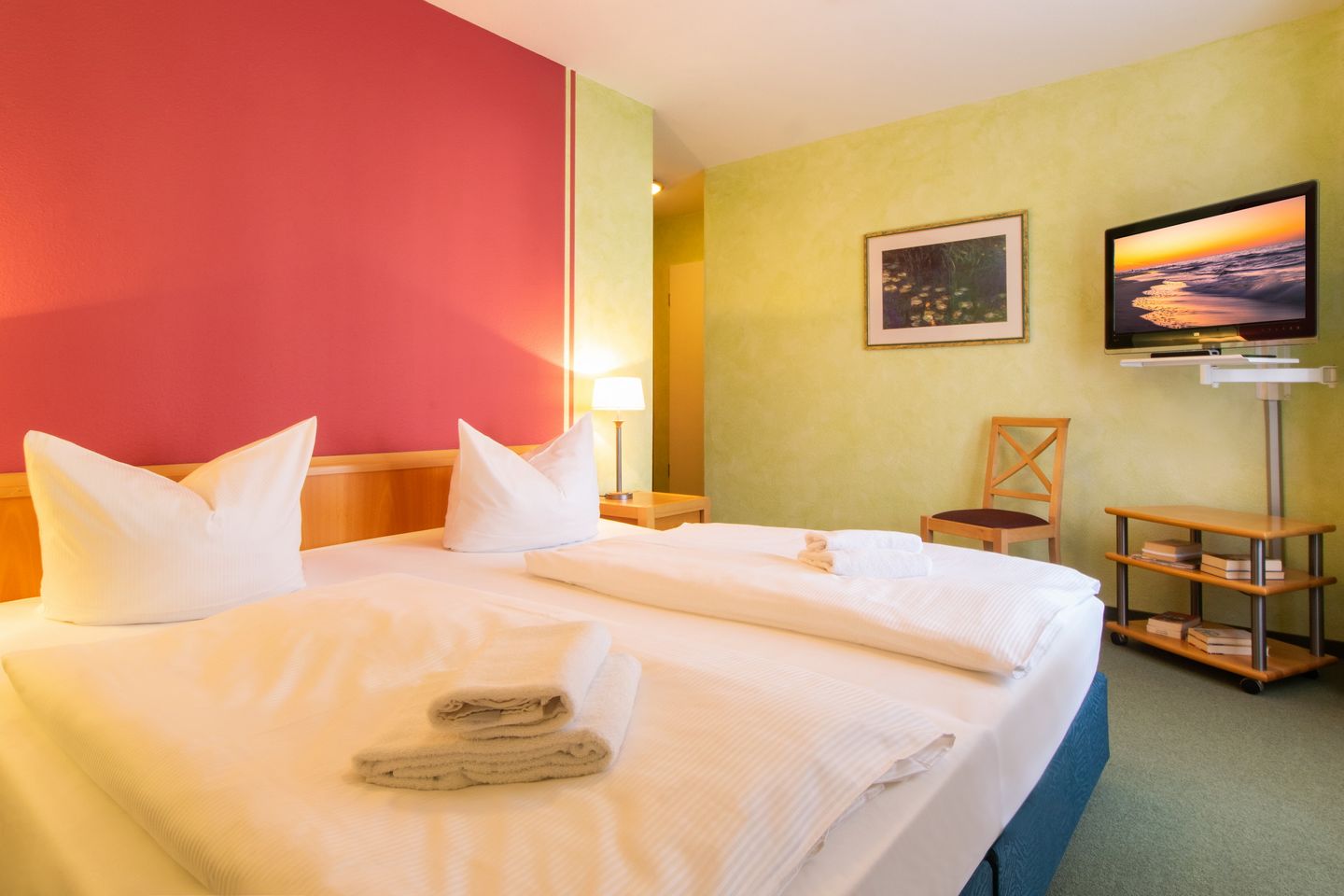 Inselstrand Inselstrand 102 Usedom - Schlafzimmer mit Doppelbett