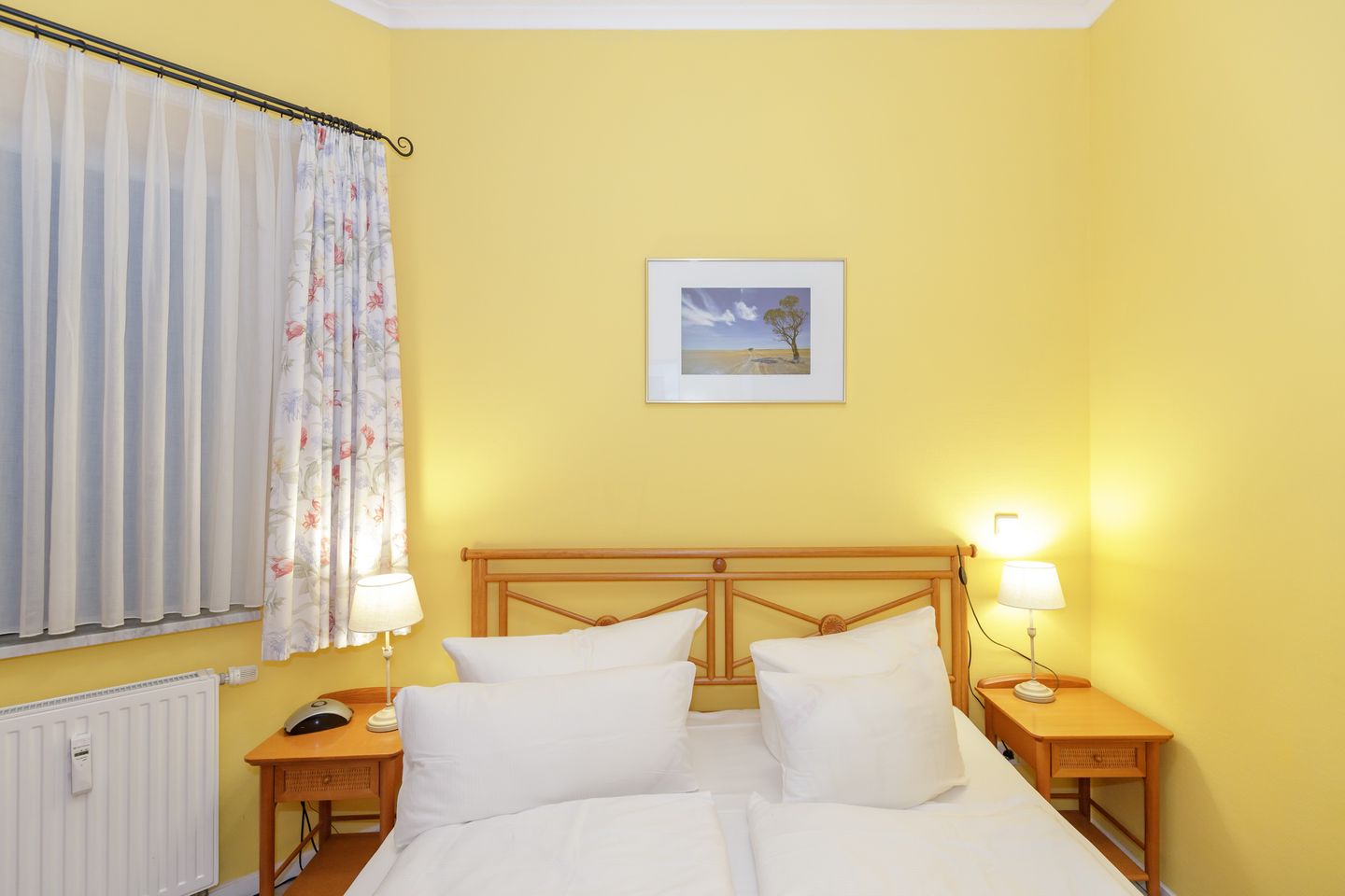 Apartmenthaus Atlantik Apartmenthaus Atlantik 004 Kühlungsborn - Schlafzimmer mit Doppelbett