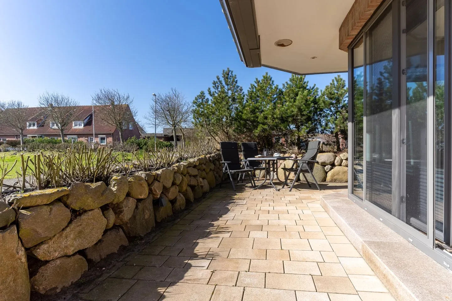 Ferienhaus Kirchenstraße Appartement Achtern Diek EG SPO Ording - 