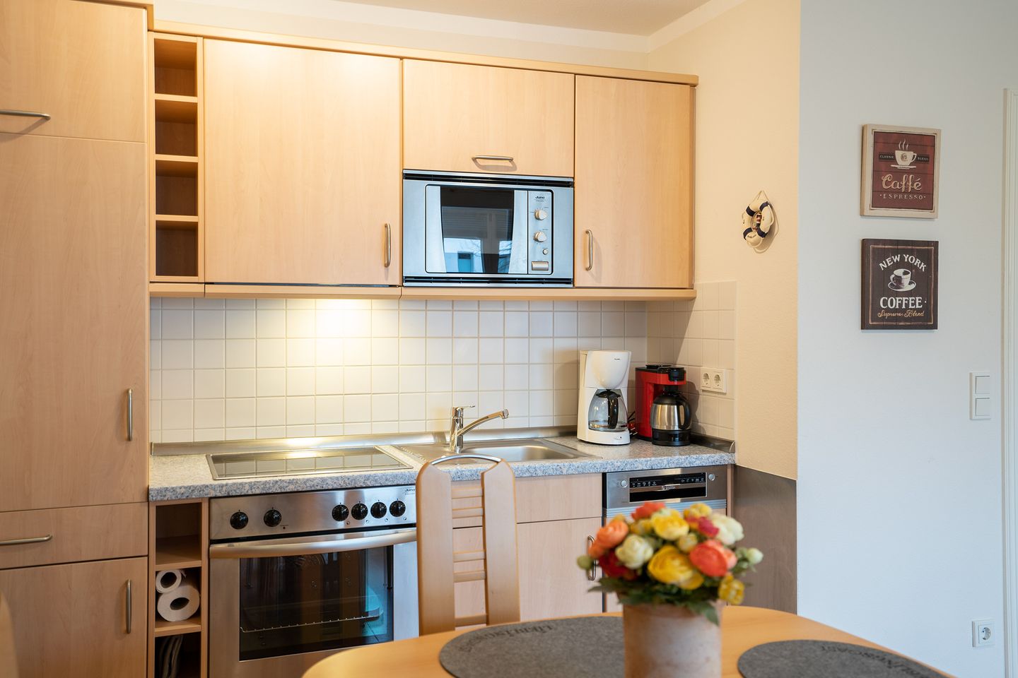 FIS/510 - Hanseaten Residenz Scharbeutz - Küche / Küchenzeile