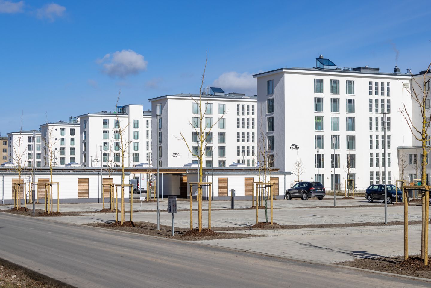  Strandresidenzen Binz-Prora Rügen - Fassade / Eingang
