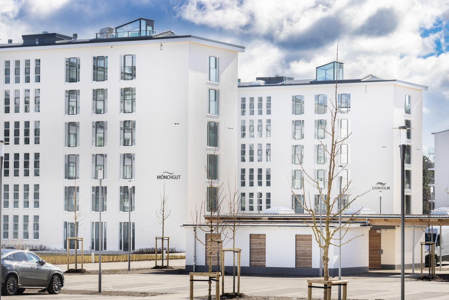  Strandresidenzen Binz-Prora Rügen - Fassade / Eingang