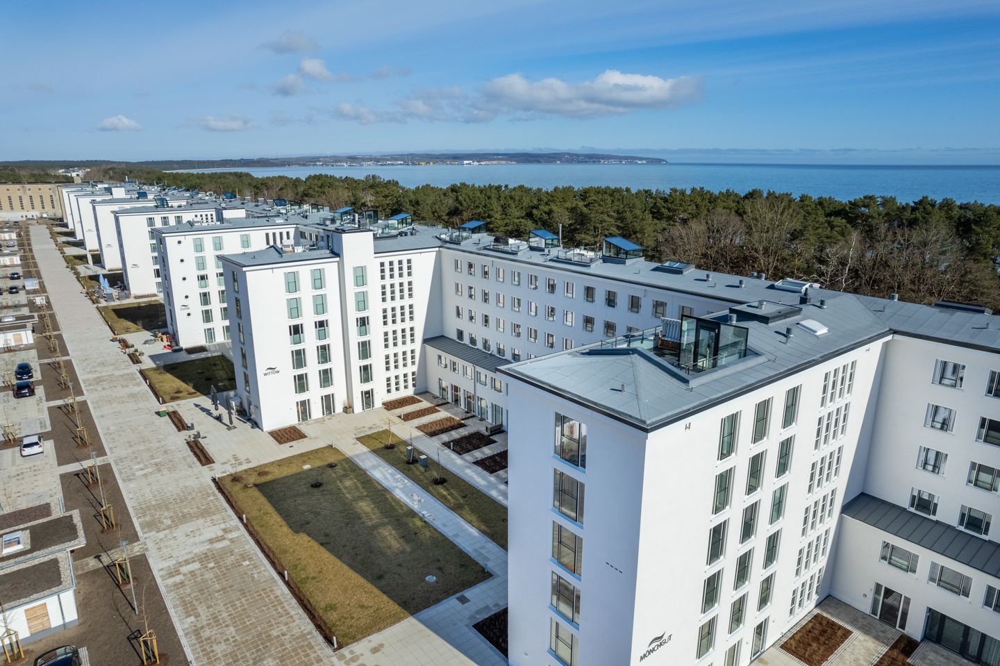  Strandresidenzen Binz-Prora Rügen - Vogelperspektive