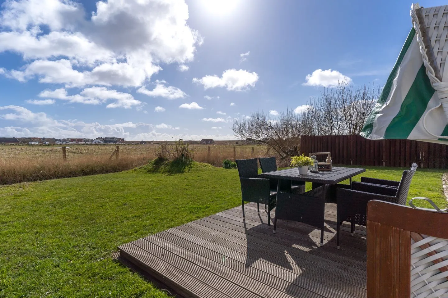 Fischerhaus am Strand Appartement Gartenwohnung SPO Ording - 