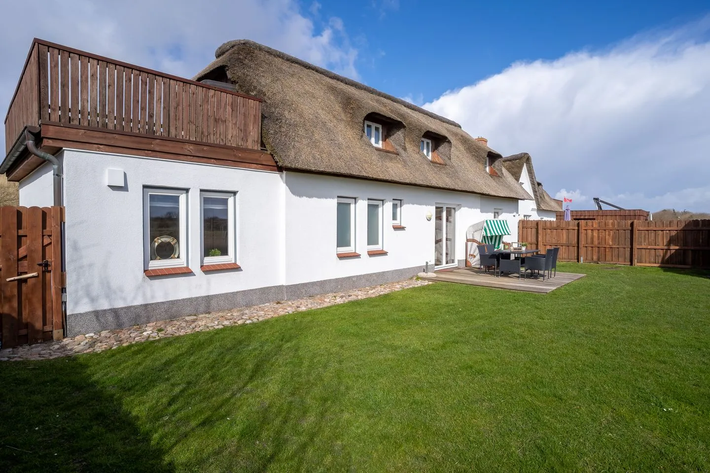 Fischerhaus am Strand Appartement Gartenwohnung SPO Ording - 