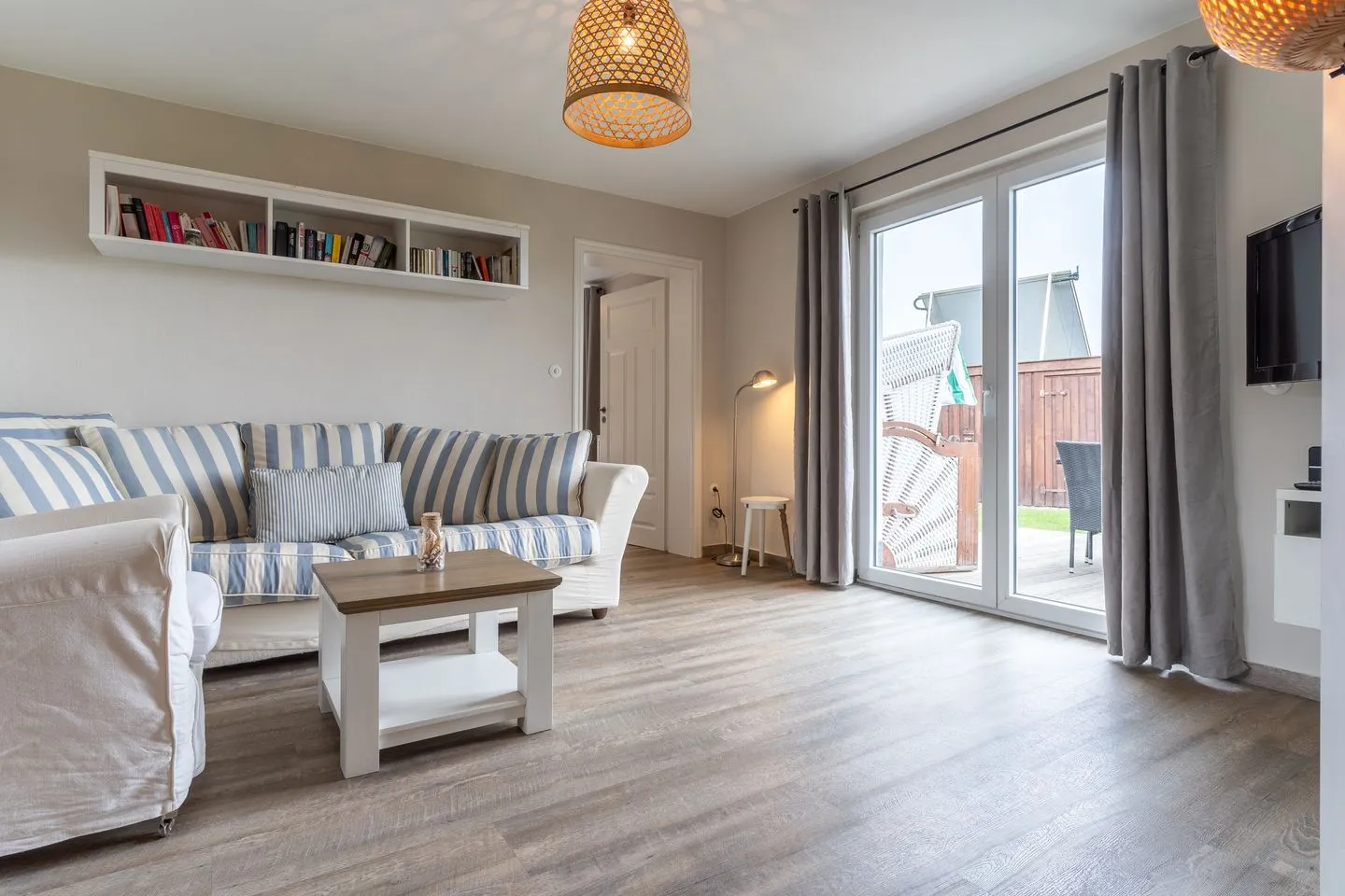 Fischerhaus am Strand Appartement Gartenwohnung SPO Ording - 