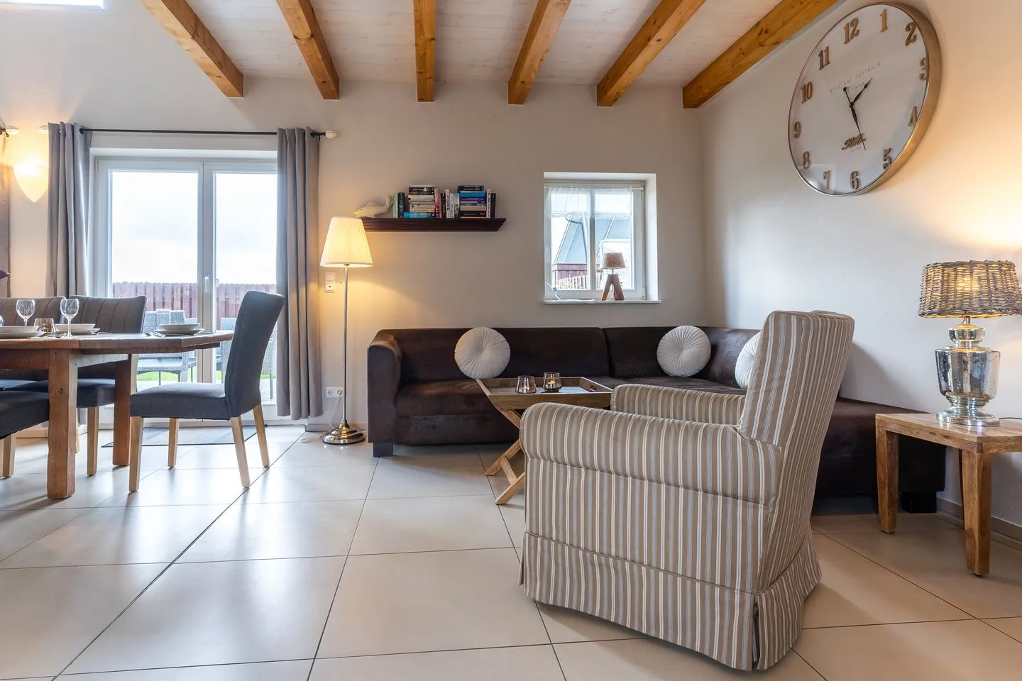 Fischerhaus am Strand Reetdachhaus Friesenhaus SPO Ording - 