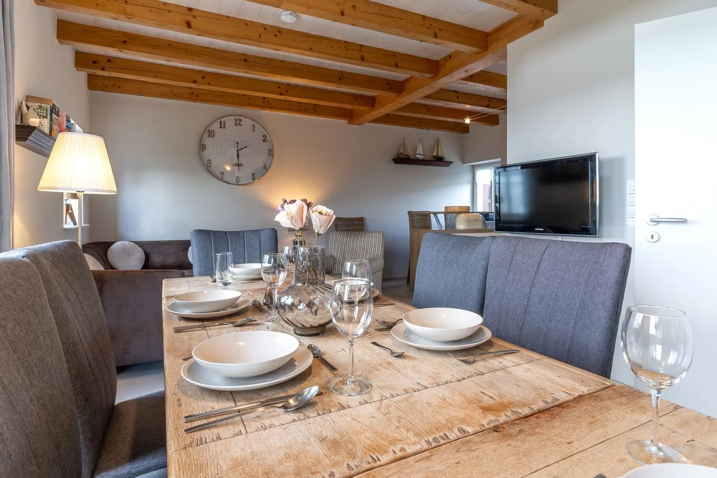 Fischerhaus am Strand Reetdachhaus Friesenhaus SPO Ording - 