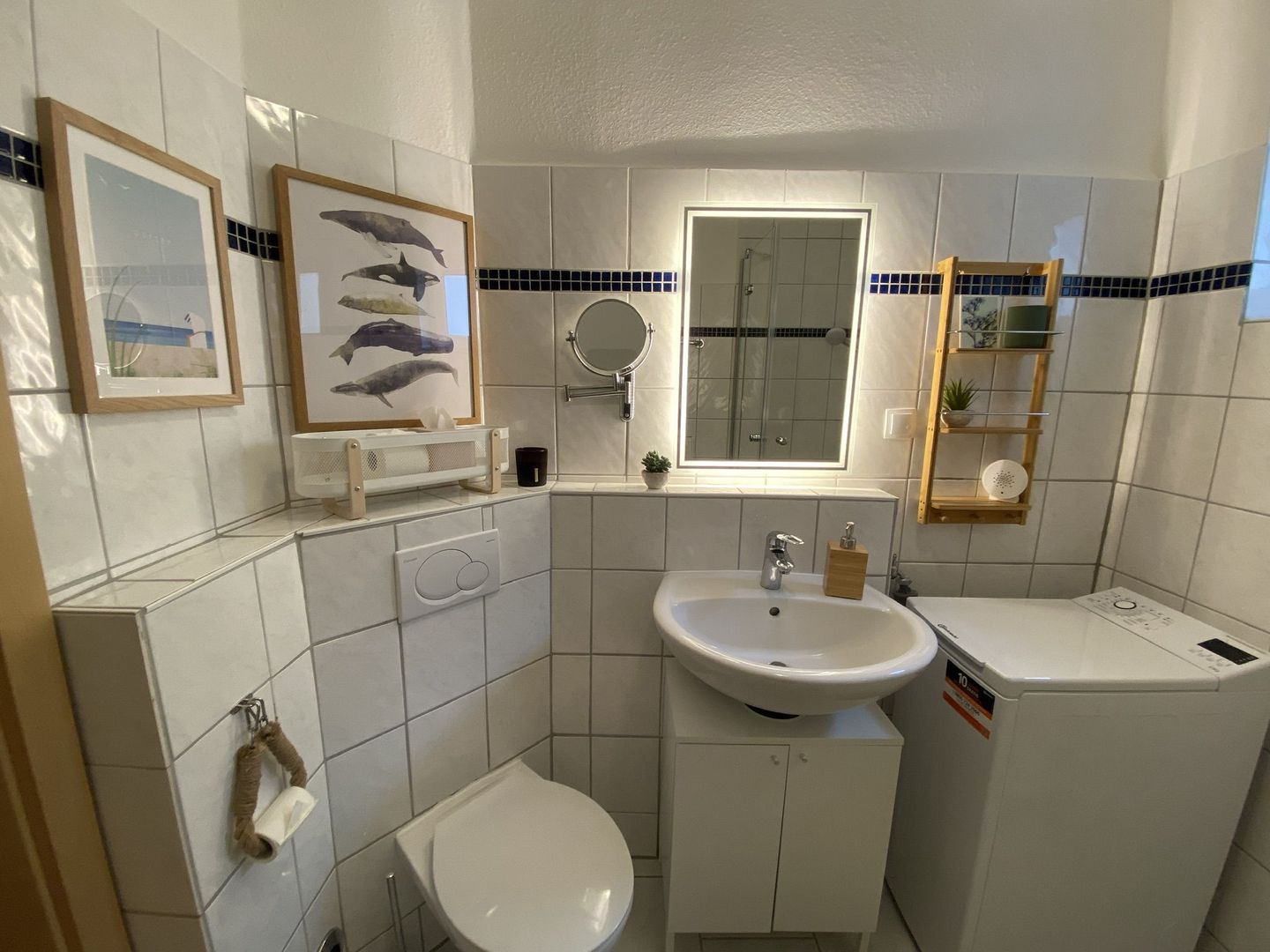 Fewo Strandkörbchen Dahme - Badezimmer