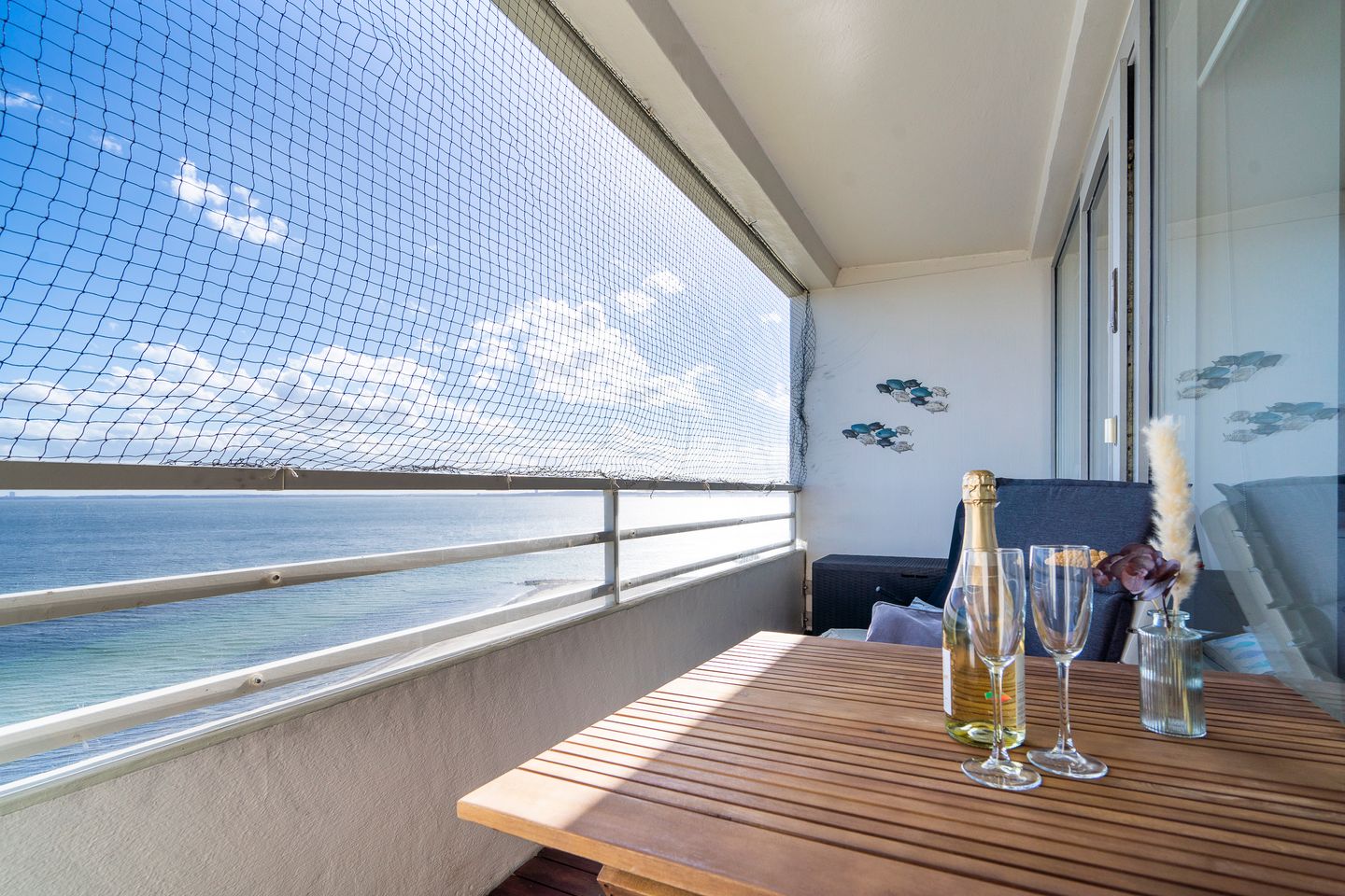 Ferienpark Sierksdorf Hummel Hummel Sierksdorf - Balkon