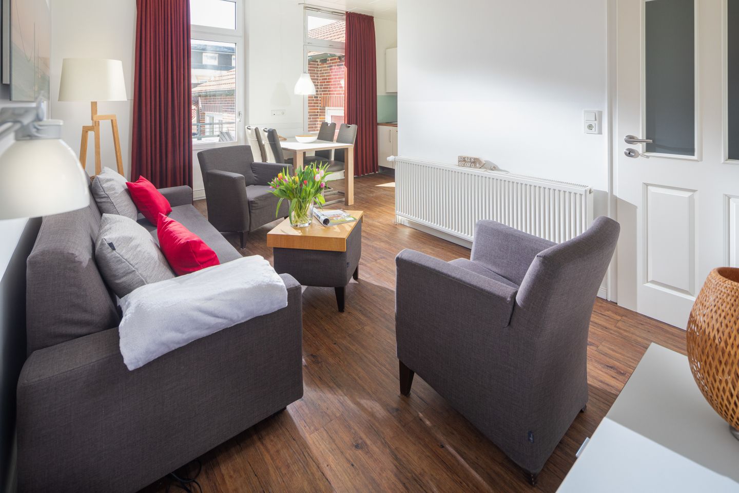  Haus Christine Wohnung 2 Sanddüne Norderney - Wohnzimmer