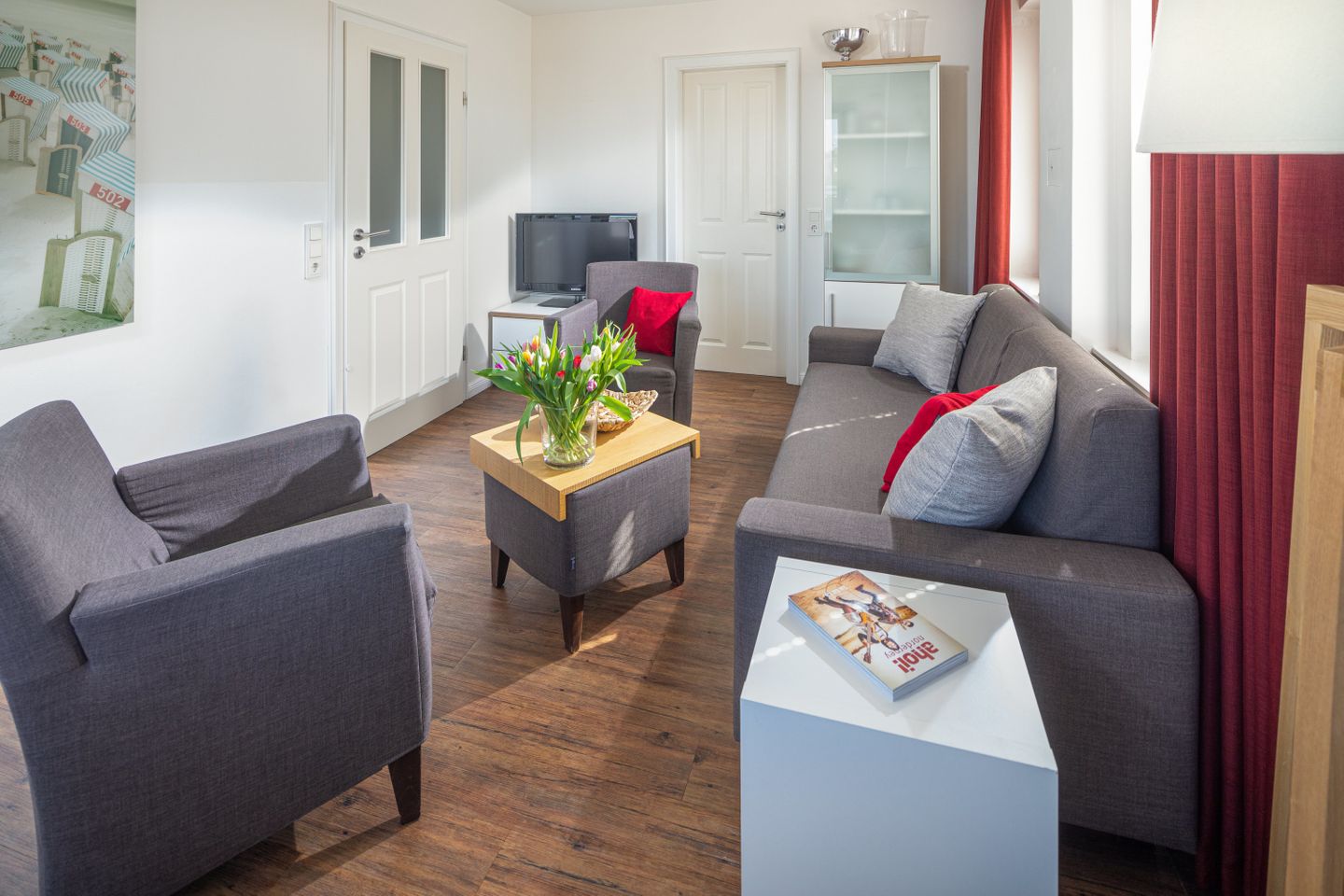  Haus Christine Wohnung 3 Seestern Norderney - Wohnzimmer