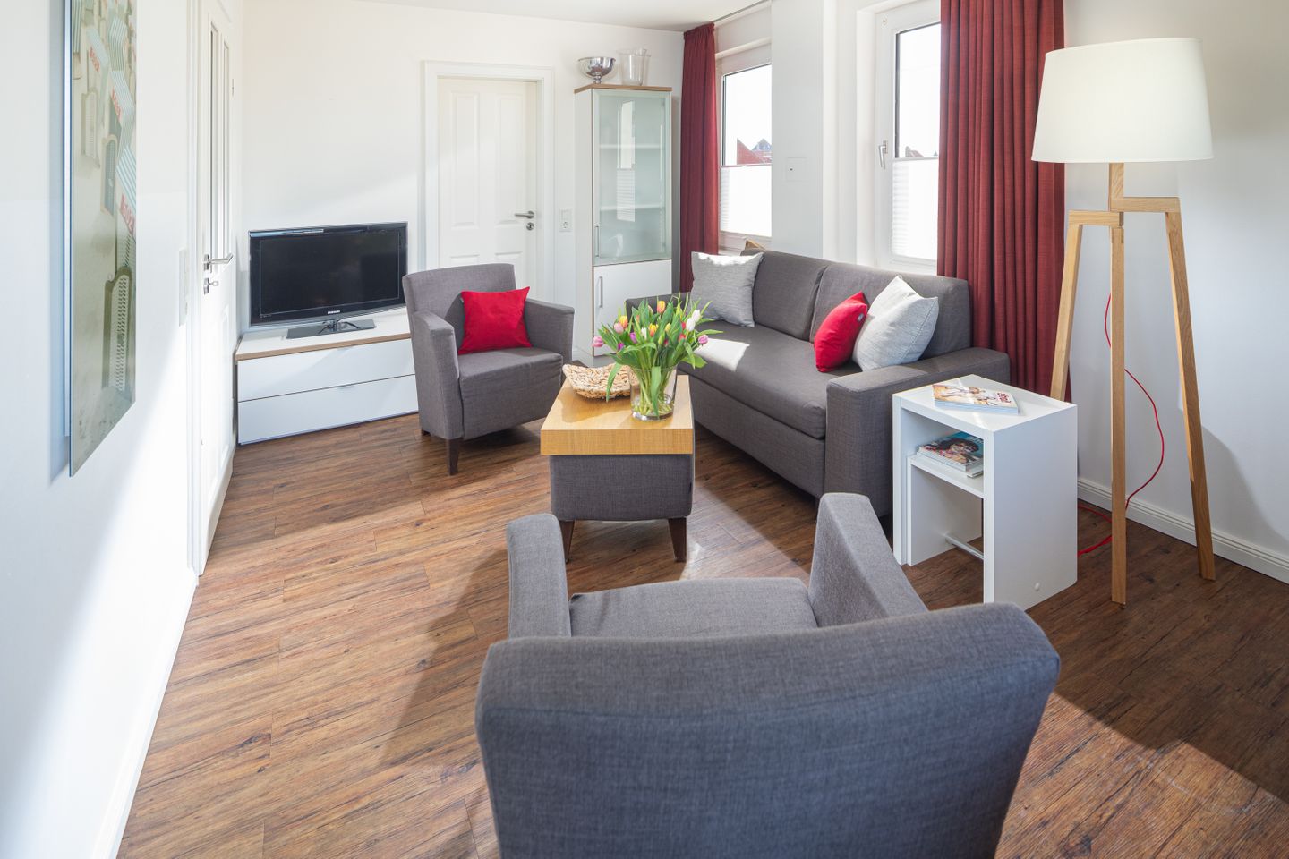  Haus Christine Wohnung 3 Seestern Norderney - Wohnzimmer