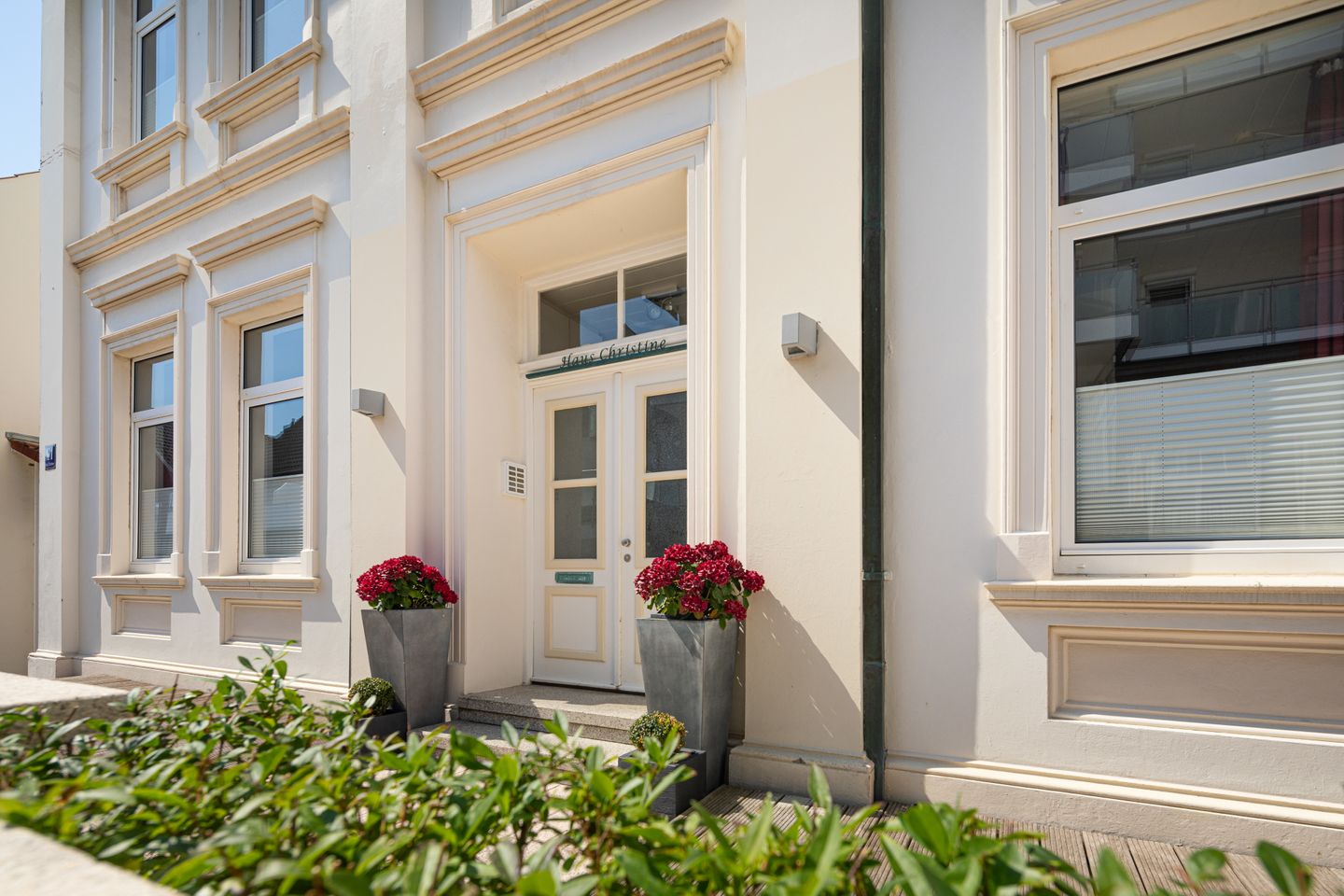  Haus Christine Wohnung 3 Seestern Norderney - Fassade / Eingang