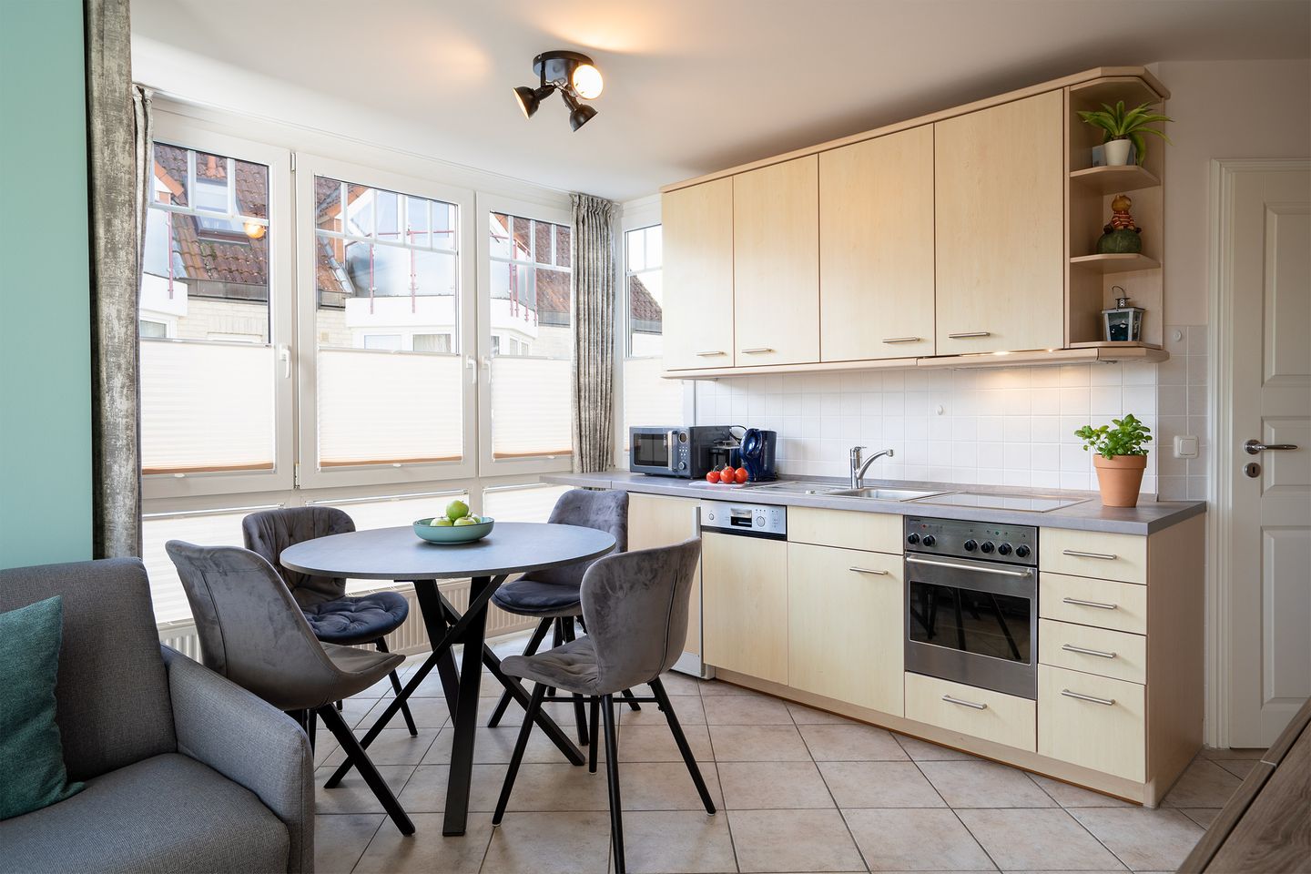 HAN/618 - Appartementresidenz Scharbeutz - Küche / Küchenzeile