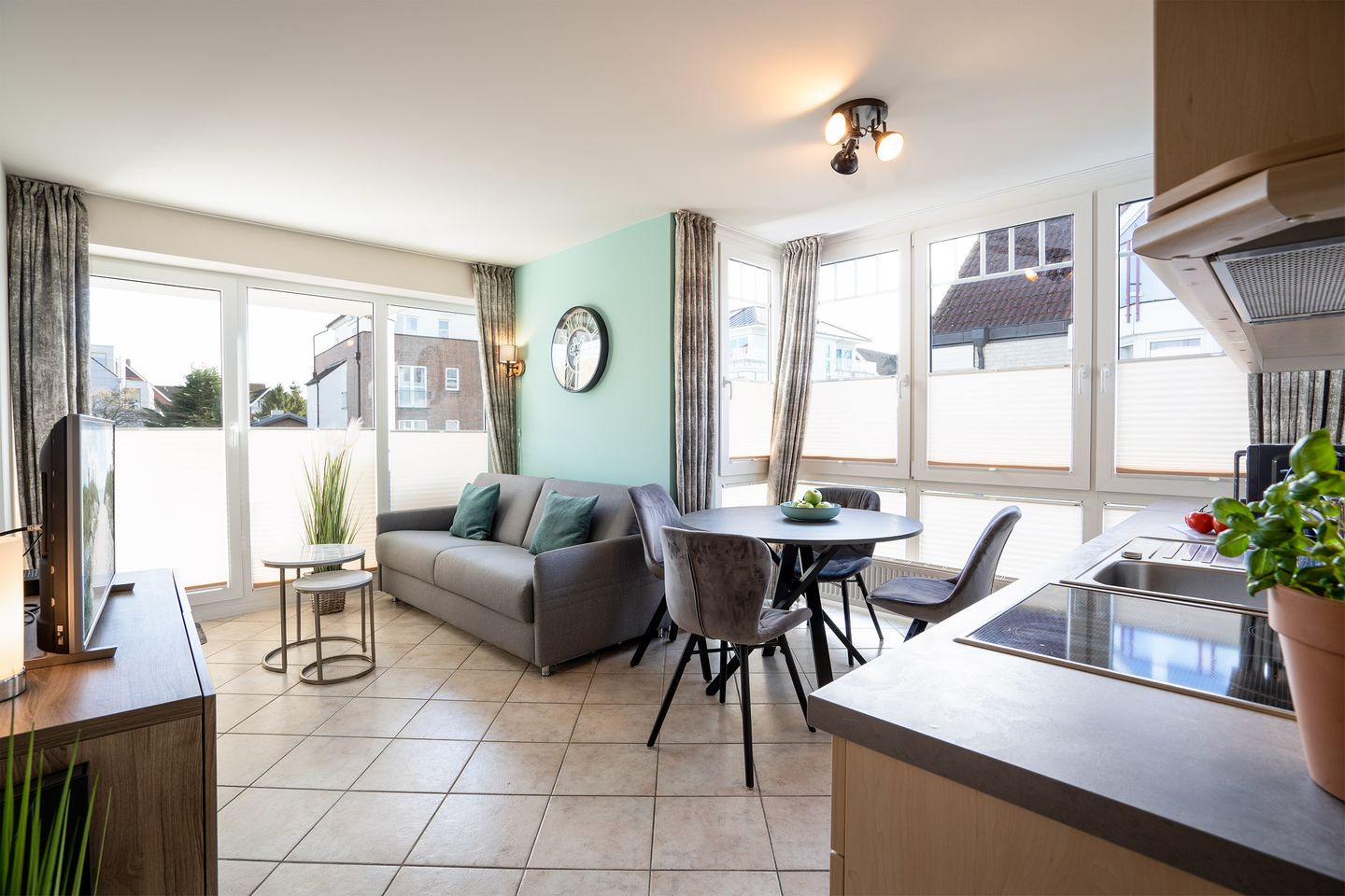 HAN/618 - Appartementresidenz Scharbeutz - Wohnzimmer