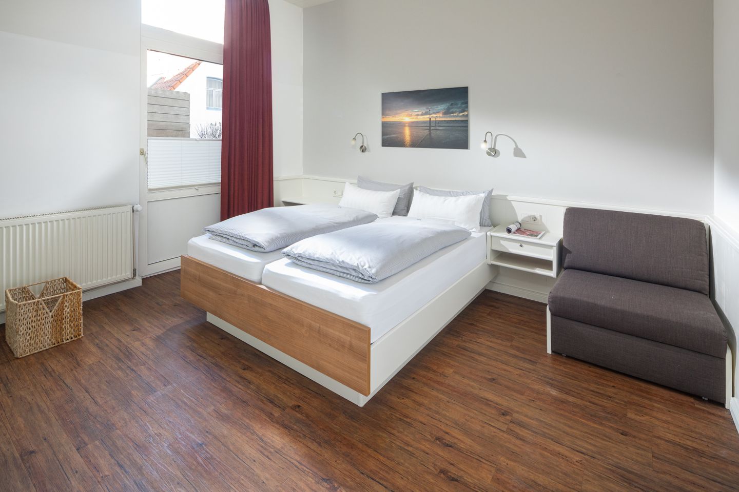  Haus Christine Wohnung 5 Nautilus Norderney - Schlafzimmer